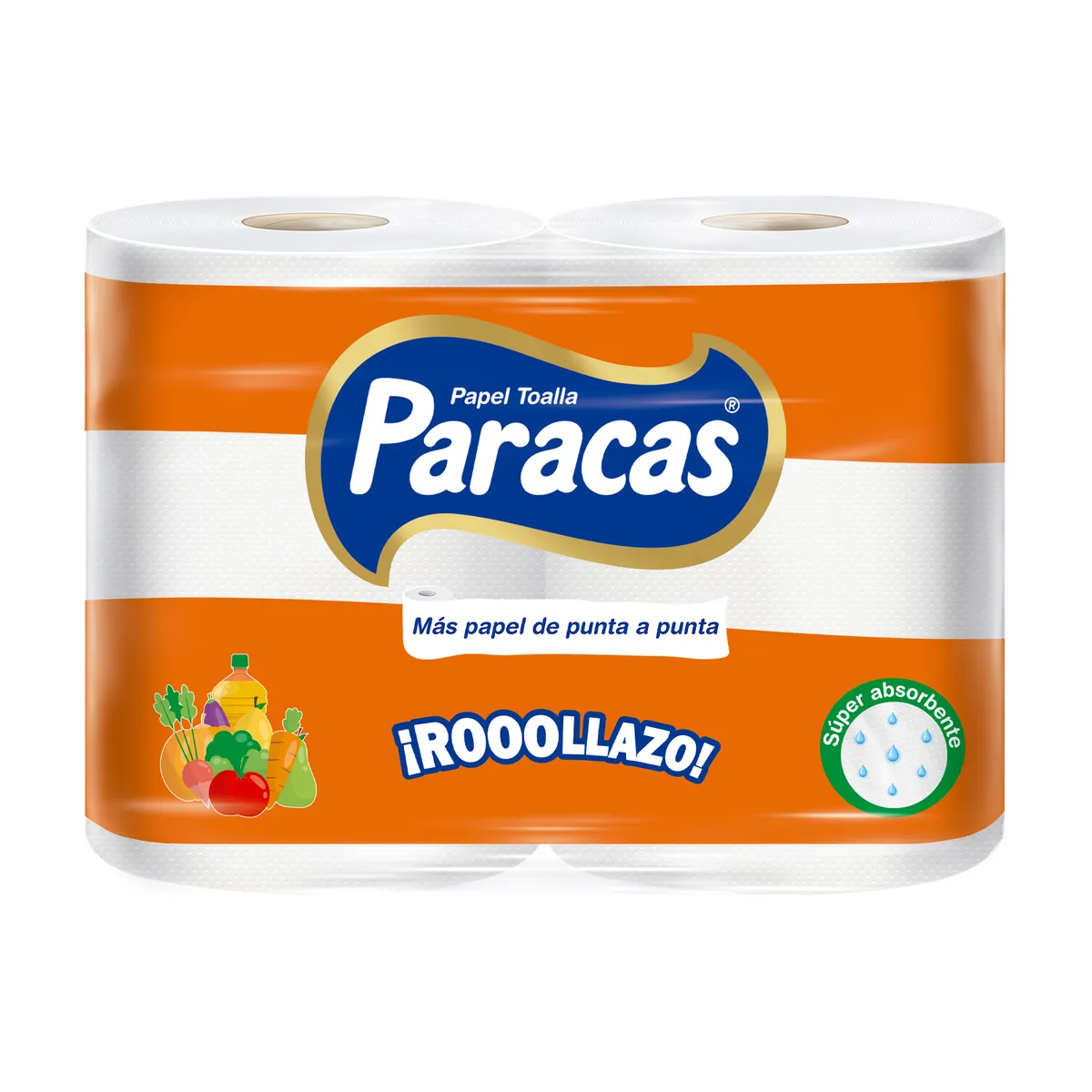 PARACAS - Papel Toalla Paracas Rollazo Empaque 2 Und