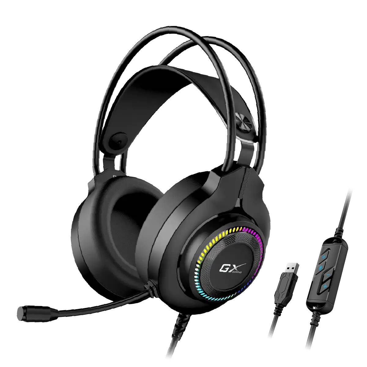 GENIUS - Audífonos con Micrófono Genius Hs Gx580U Black