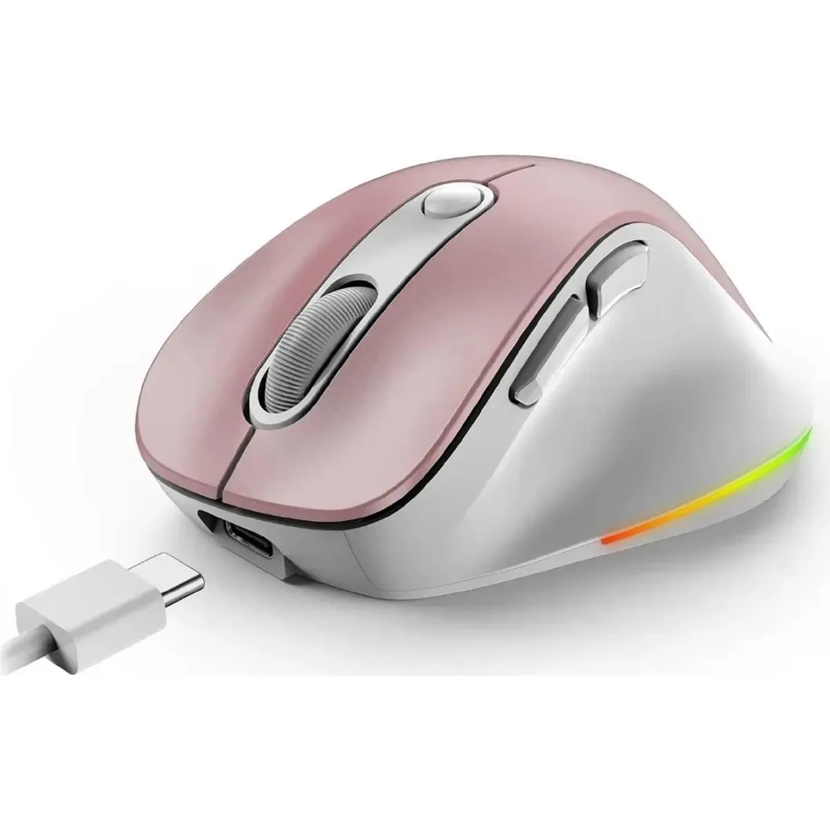 GENIUS - Mouse Genius Inalámbrico Ergo 9000S Pink