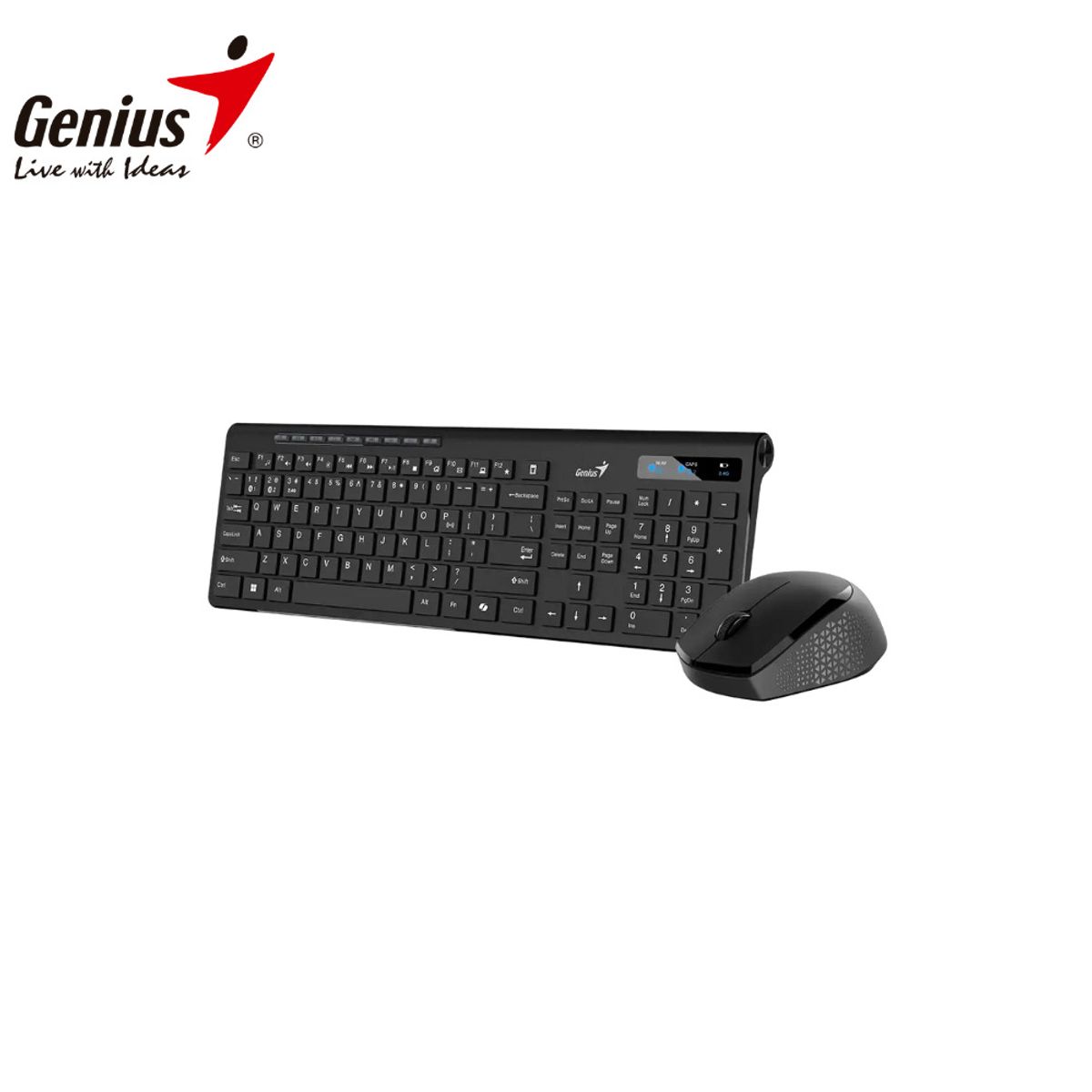 GENIUS - Teclado Genius + Mouse Slimstar 8230 Bt Black