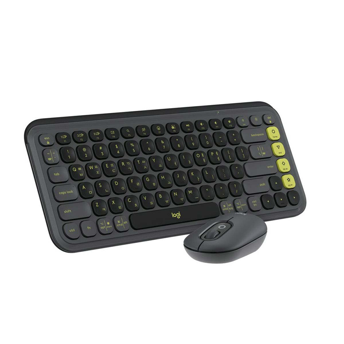 LOGITECH - Teclado Logitech + Mouse Pop Icon Bt Black
