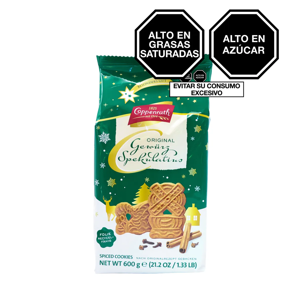 COPPENRATH - Galletas Coppenrath Navidad Original Empaque 600 g