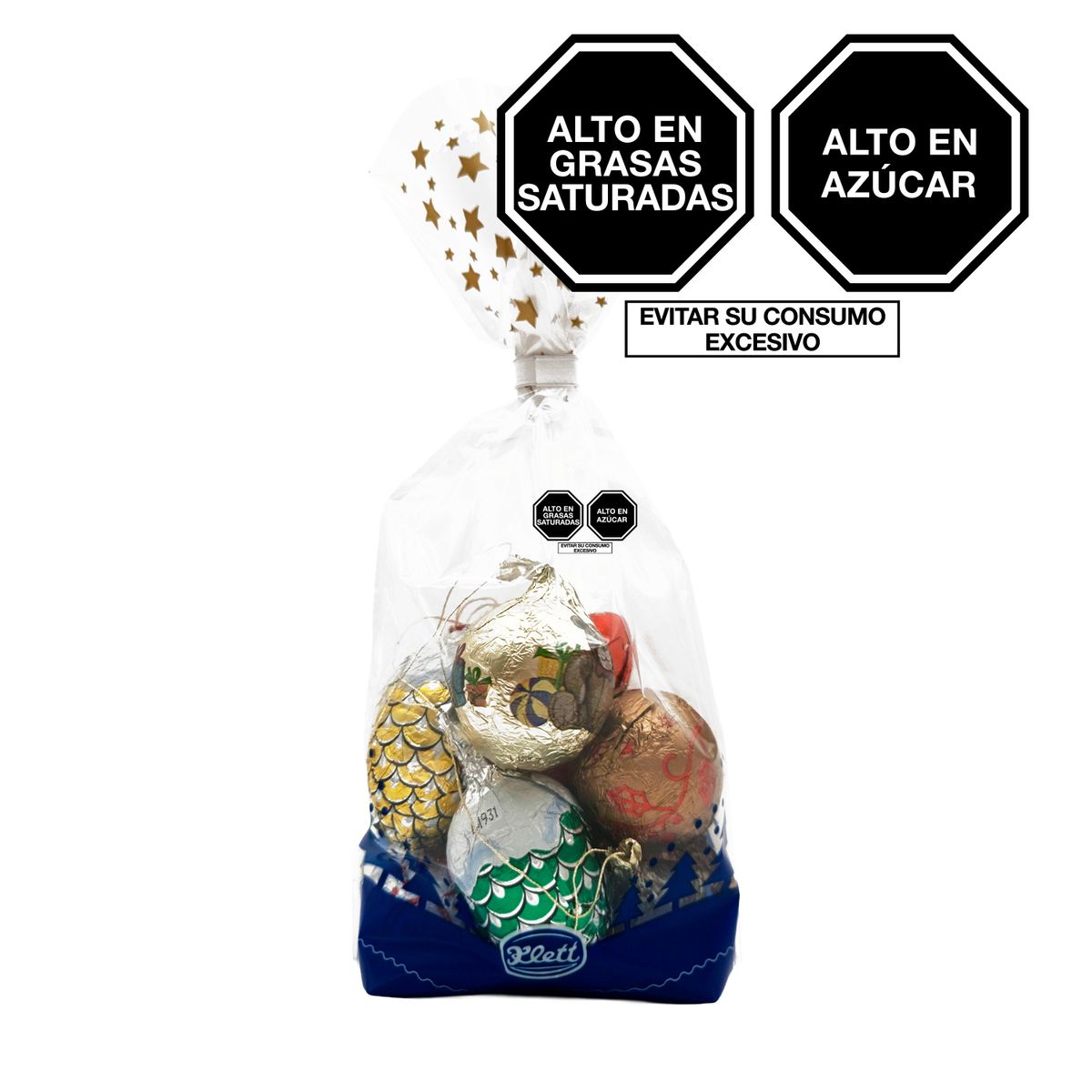 KLETT - Chocolate Klett Decoración de Árbol Empaque 100 g