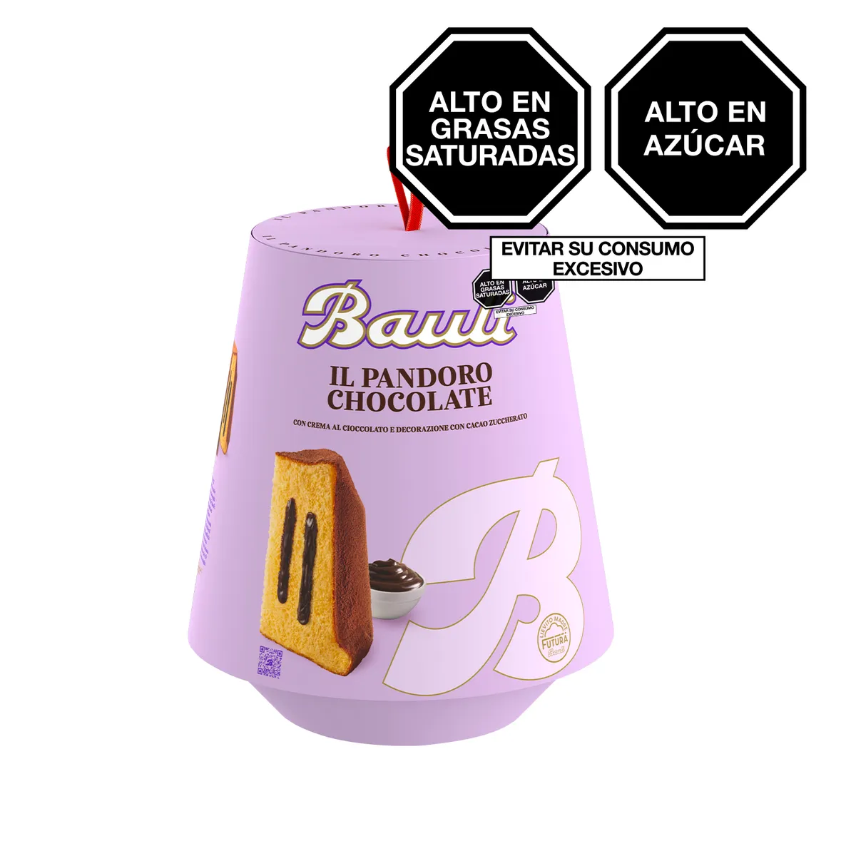  - Pandoro Bauli Chocolate Caja 750 g
