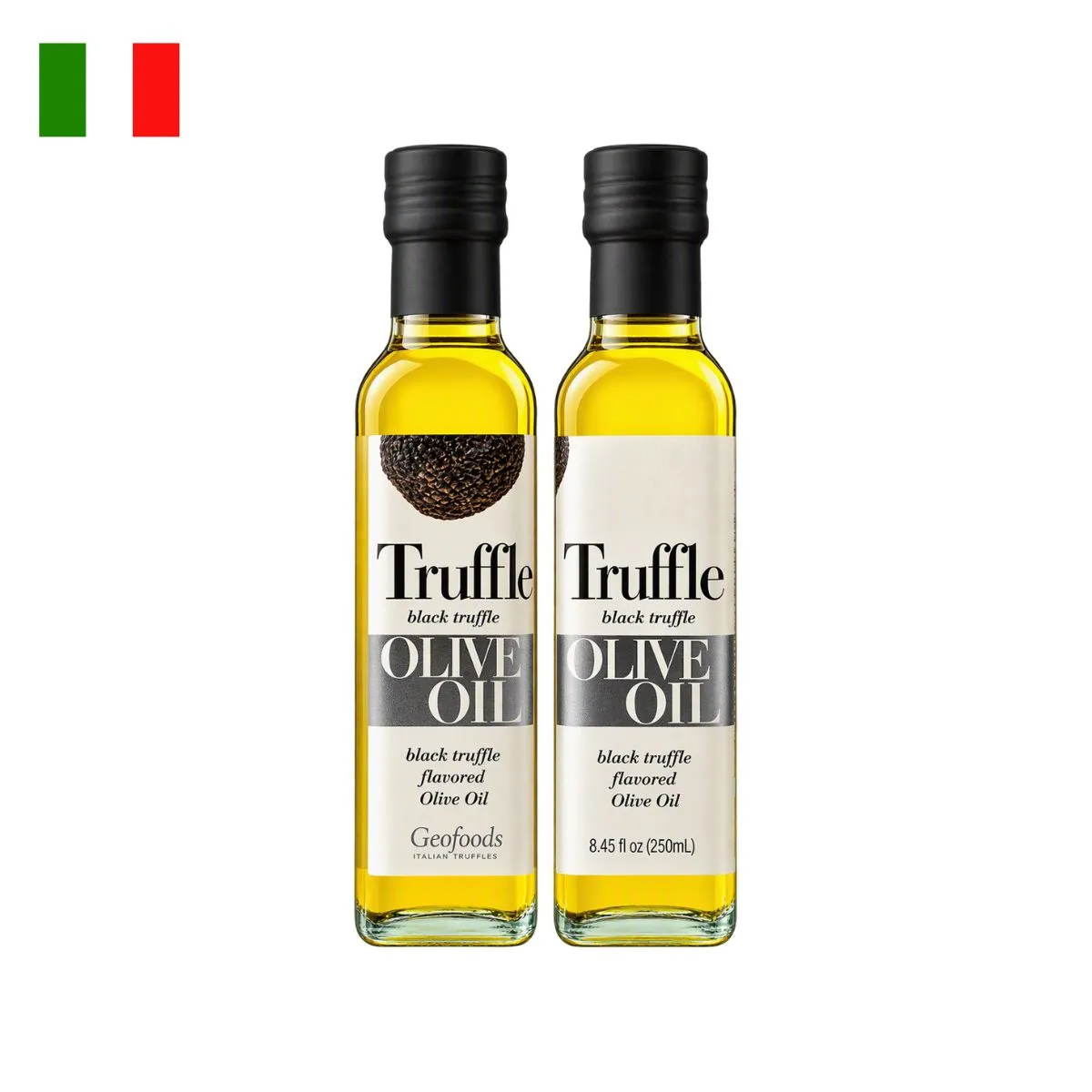 GEOFOODS ITALIAN TRUFFLES - Aceite de Oliva Geofoods Trufa Negra Botella 250 g