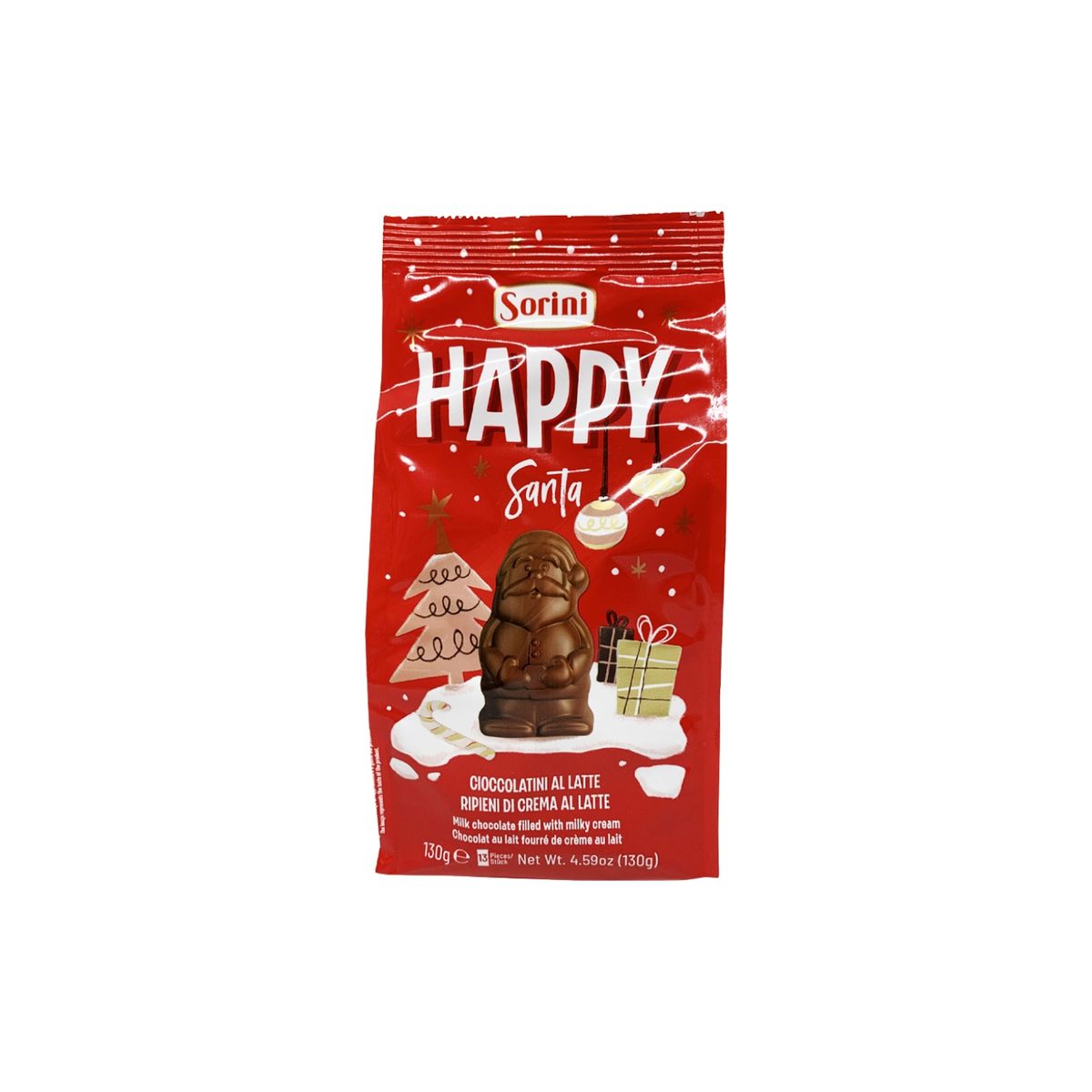SORINI - Chocolates Sorini Happy Santa Empaque 130 g