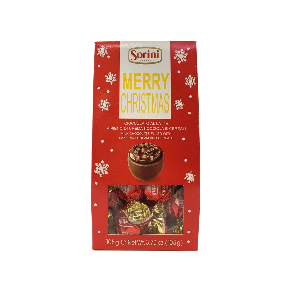 SORINI - Chocolate Sorini Merry Christmas Caja 105 g