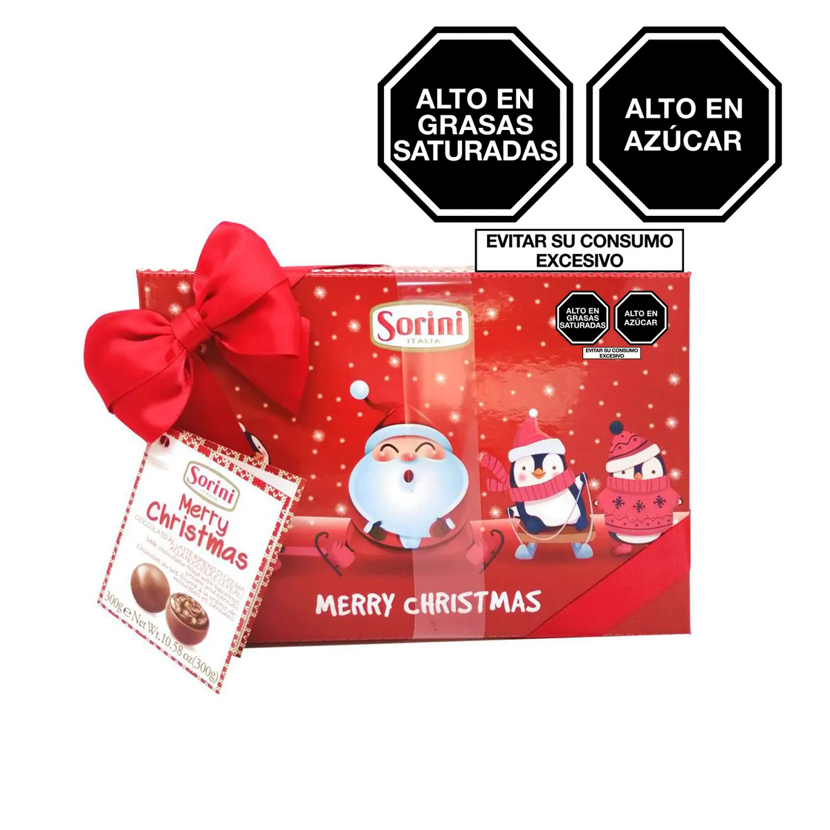 SORINI - Chocolates Sorini Merry Christmas Caja 300 g