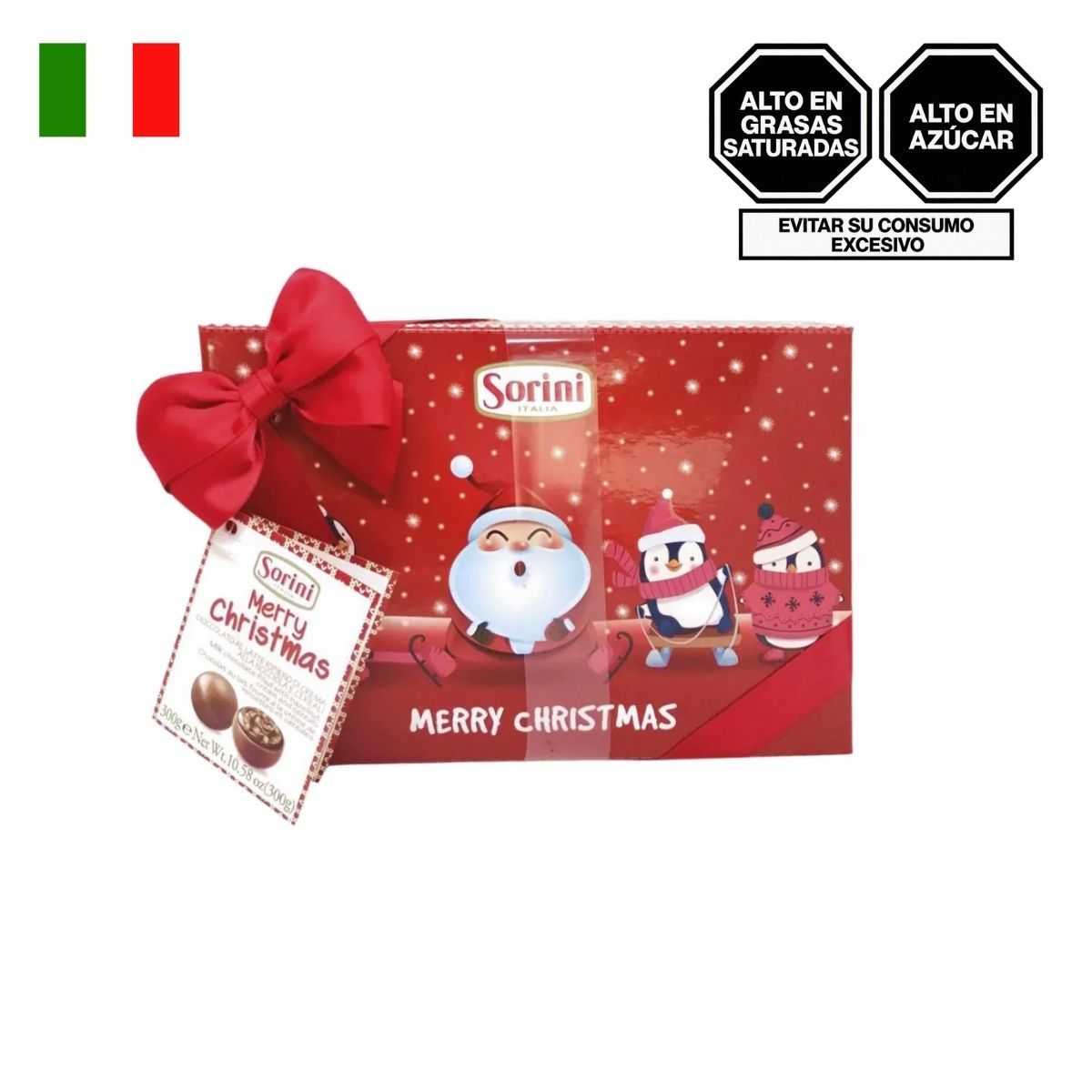 SORINI - Chocolates Sorini Merry Christmas Caja 300 g