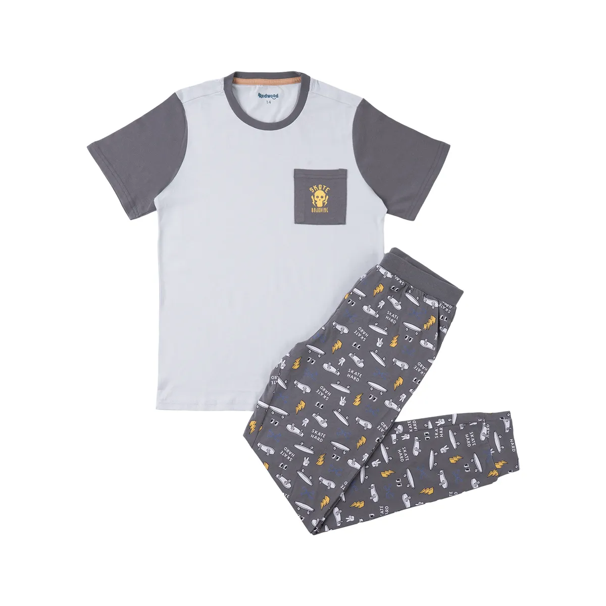 REDWOOD - Pijama Manga Corta Teen Niño Redwood