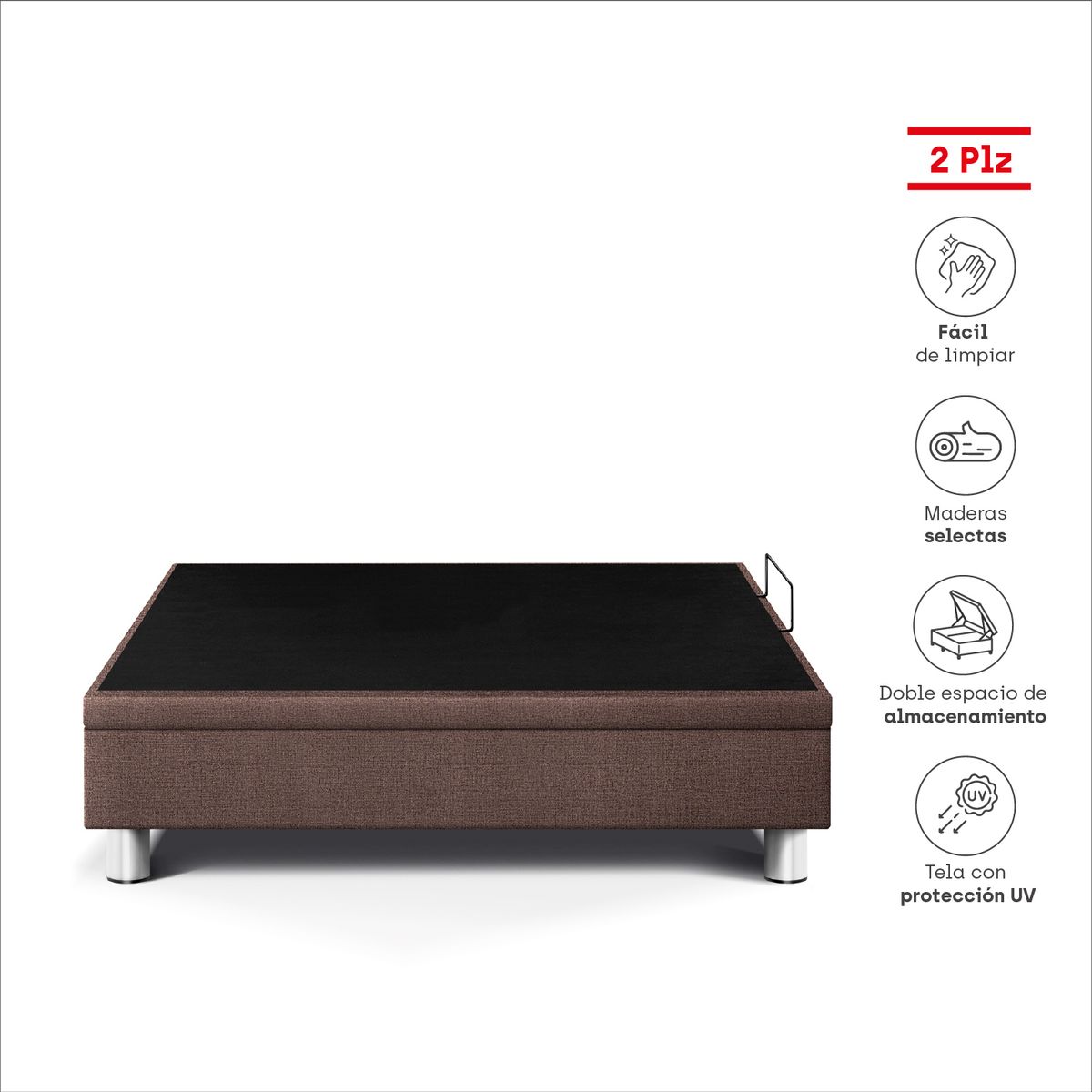 PARAISO - Boxet Deluxe 2 Pzs Chocolate