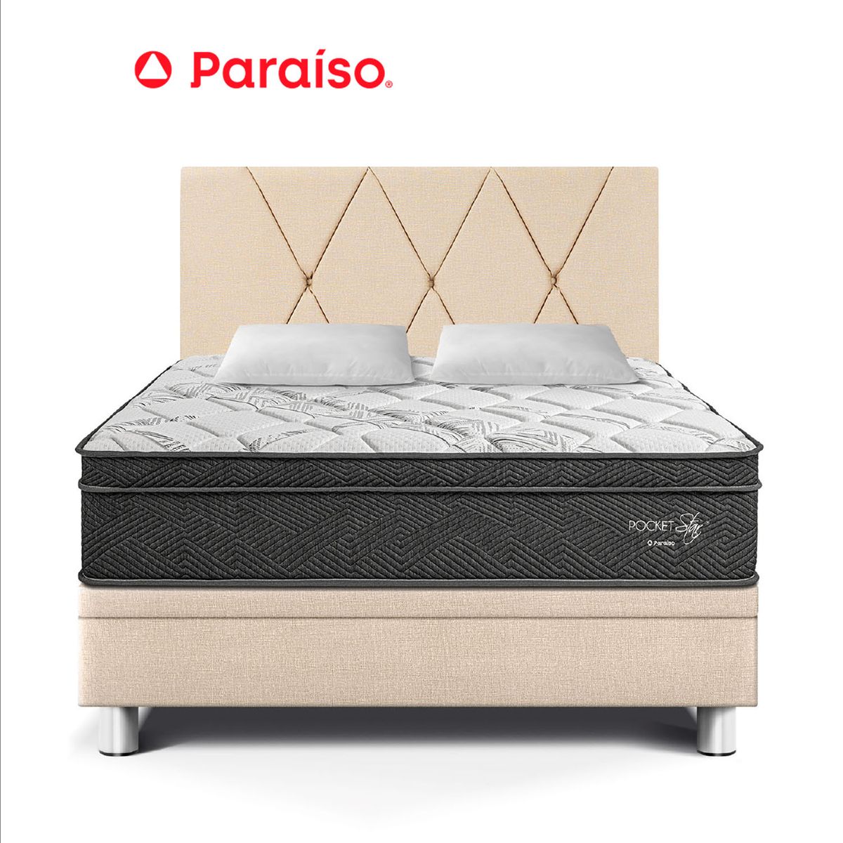 PARAISO - Dorm Boxet Pocket Star 2 Pzs Champ