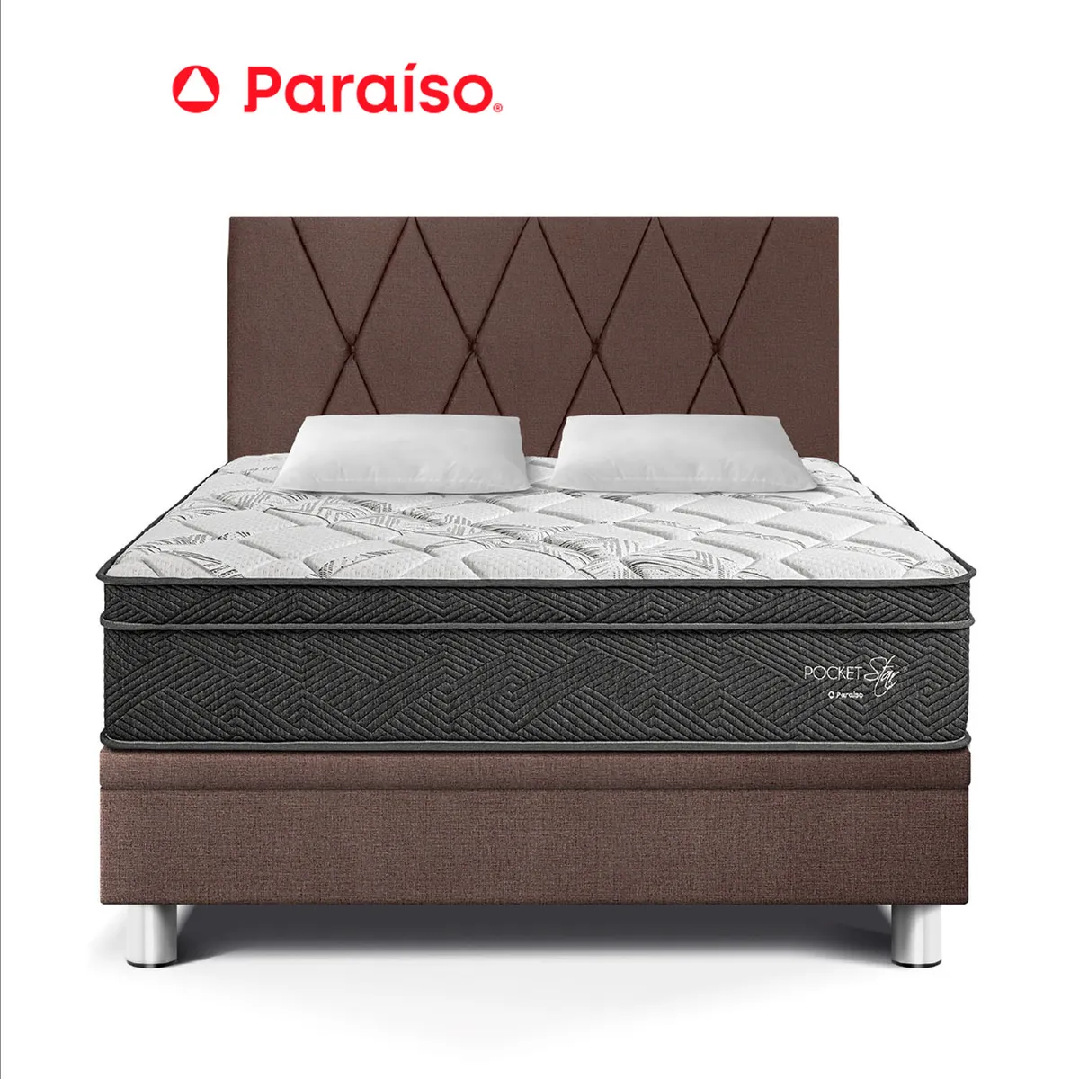 PARAISO - Dorm Boxet Pocket Star Queen Choco
