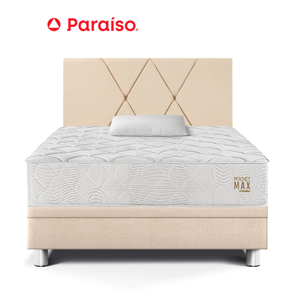PARAISO - Dorm Boxet Pocket Max 1.5 Pzs Champ