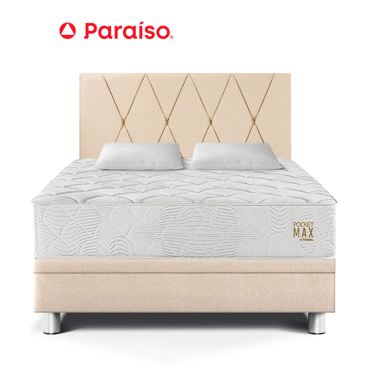 PARAISO - Dorm Boxet Pocket Max Queen Champ
