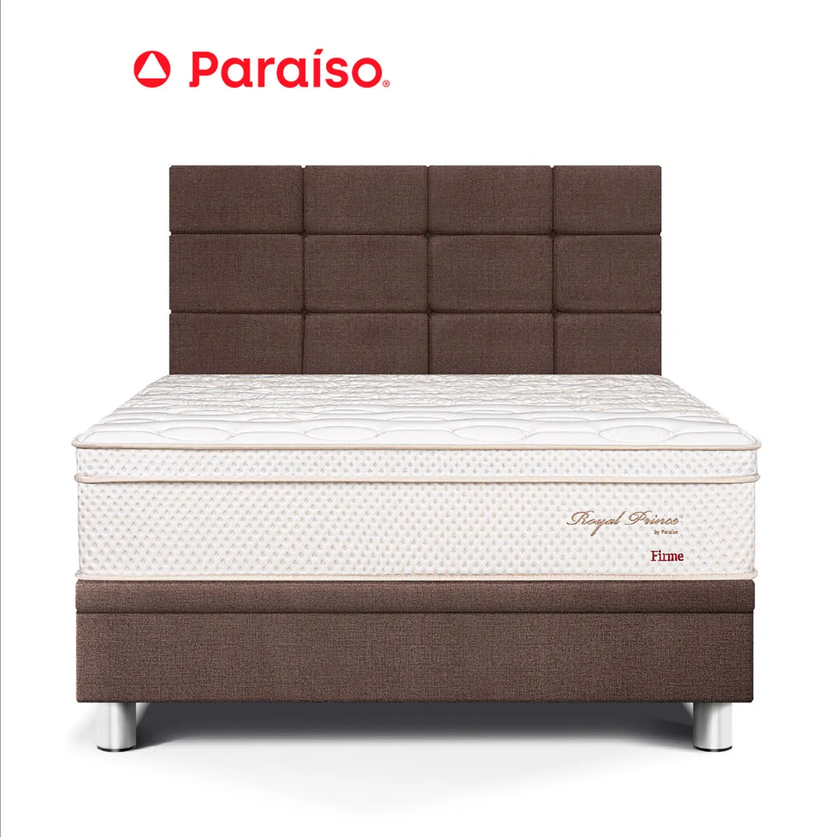 PARAISO - Dorm Boxet Blocks Roy Pr Firme 2 Choco