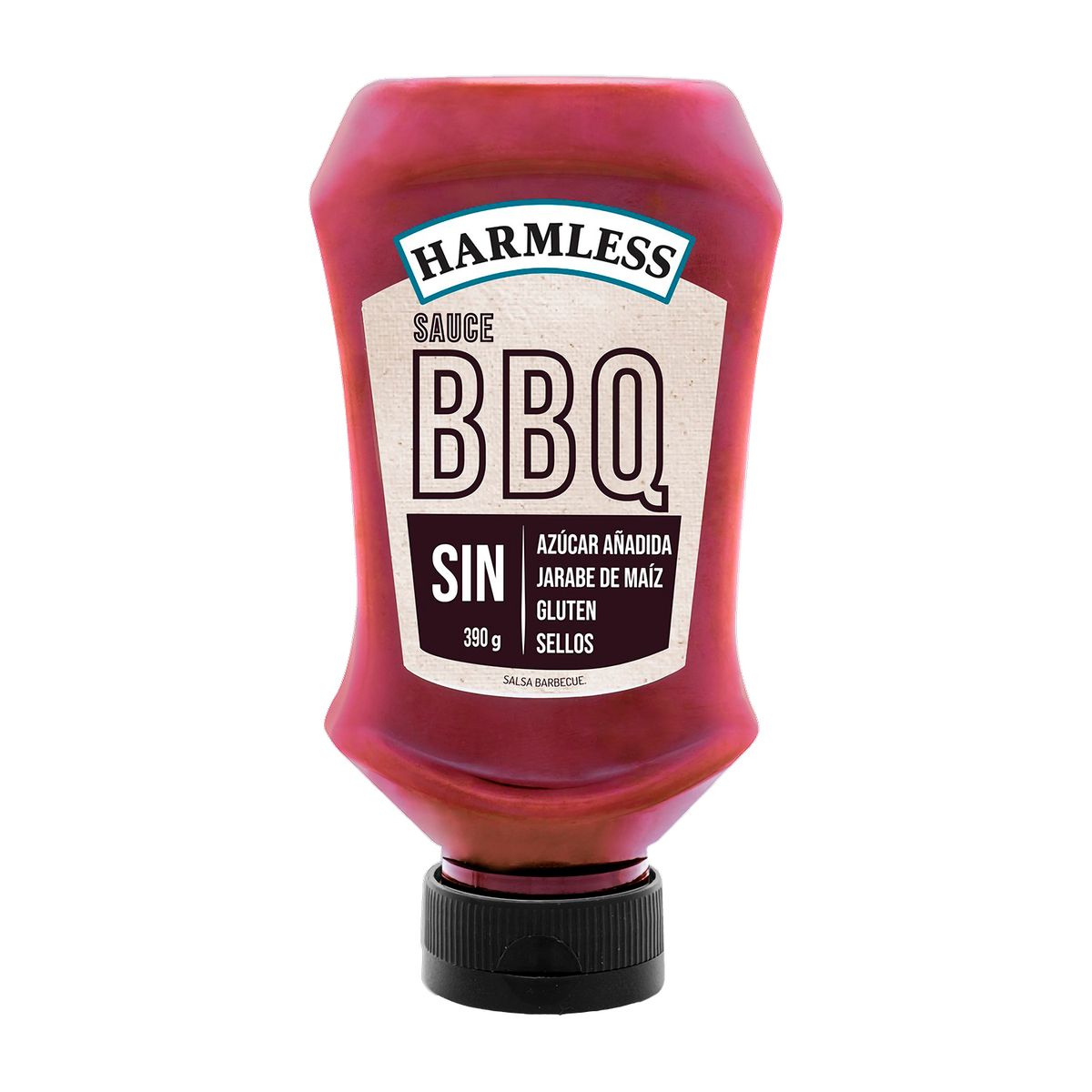 HARMLESS - Salsa BBQ Harmless Envase 390 g