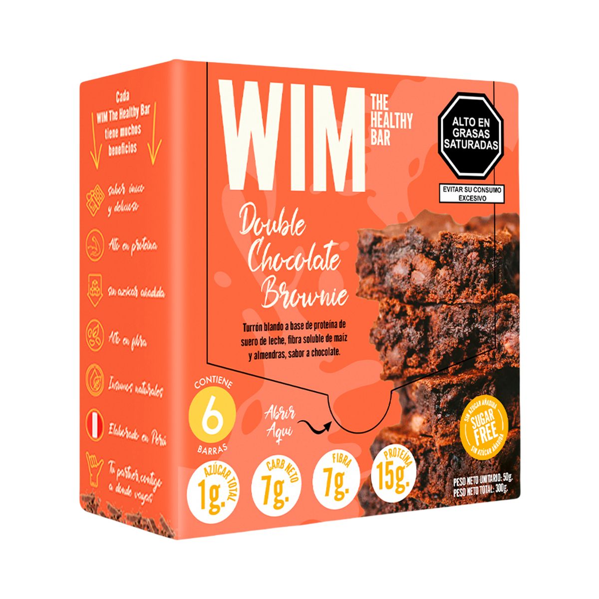 WIM NUTRITION - Galletas Wim Nutrition Chocolate Caja 6 Und