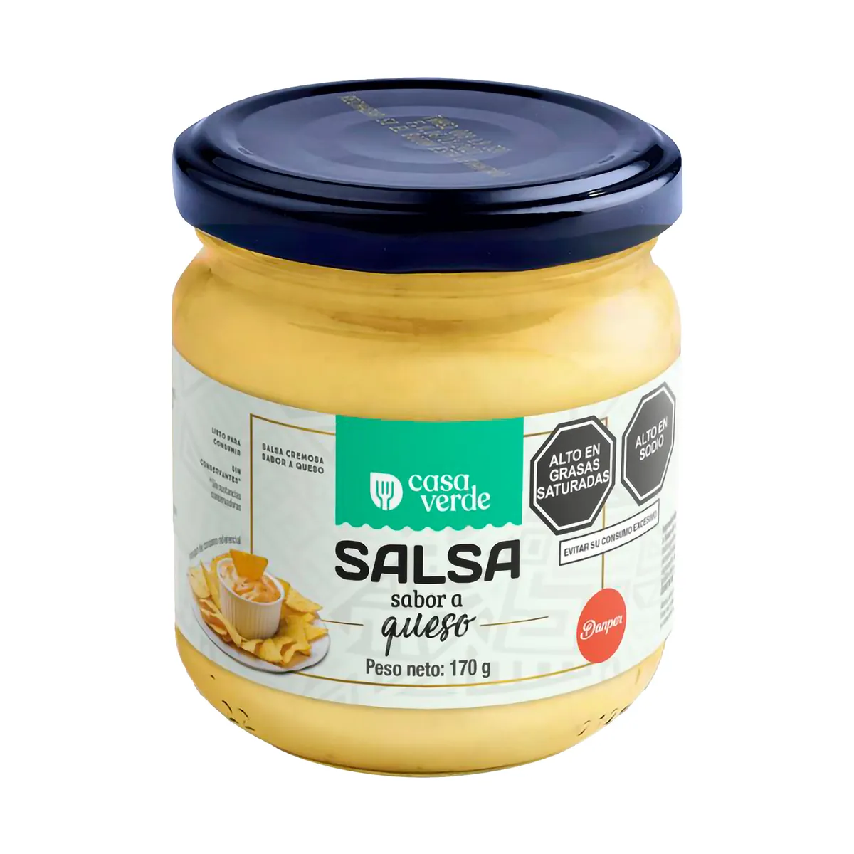 CASA VERDE - Salsa Sabor Queso Casa Verde Envase 170 g