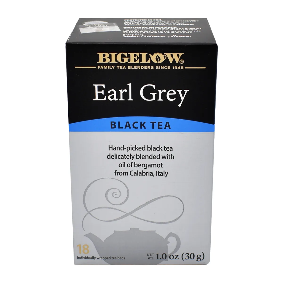 BIGELOW - Té Negro Earl Grey Bigelow Caja 18 Sobres