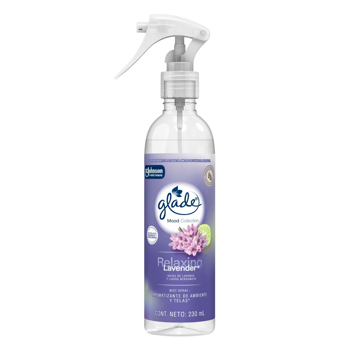 GLADE - Aromatizante en Spray Glade Lavanda Envase 230 mL