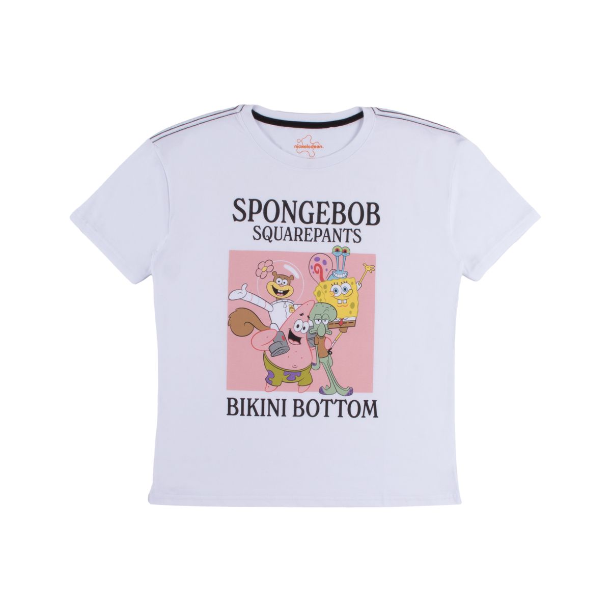 BOB ESPONJA - WEB POLO MC OVZ BOB ESPONJA 1 BLANCO S