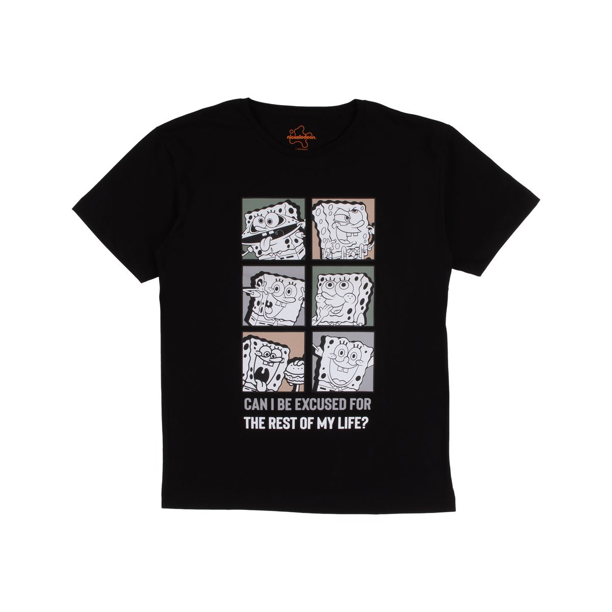 REDWOOD - WEB POLO MC BOB ESPONJA 1 NEGRO S