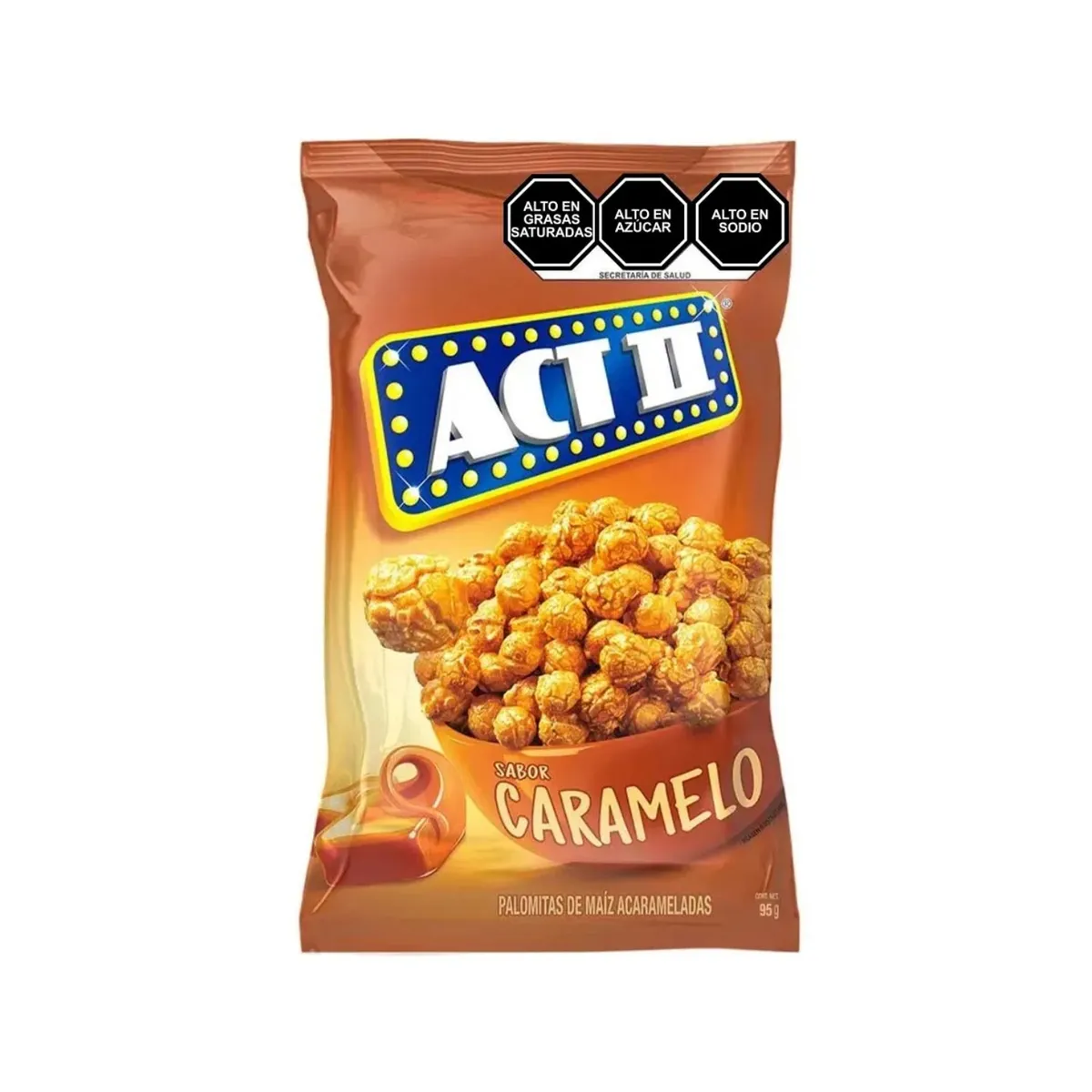 ACT II - Palomitas de Maíz Popcorn Act II Caramelo Bolsa 95 g