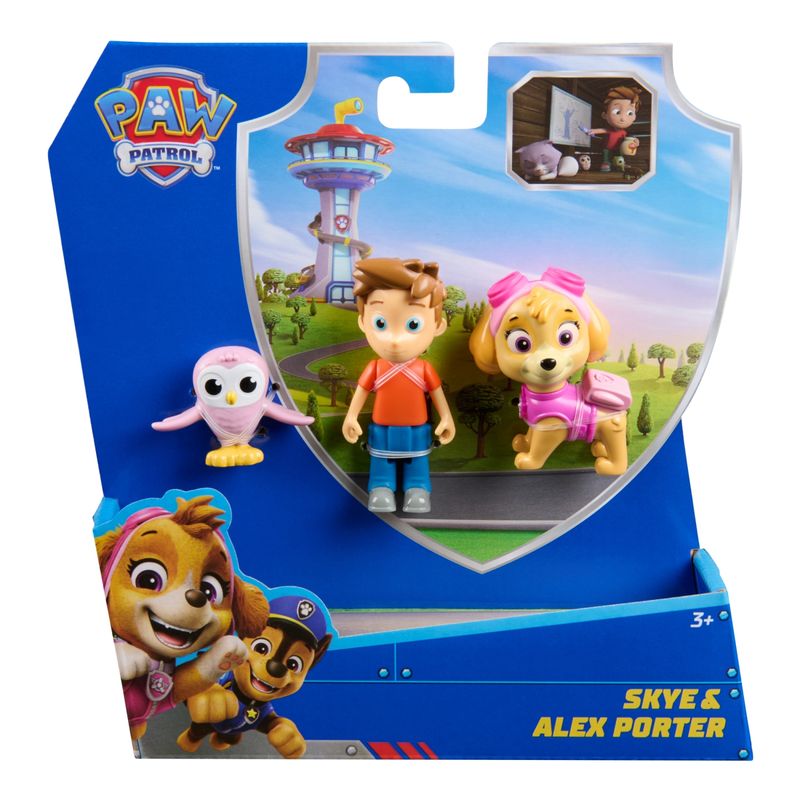 PACK X3 FIGURAS ASST PAW PATROL Tottus Perú