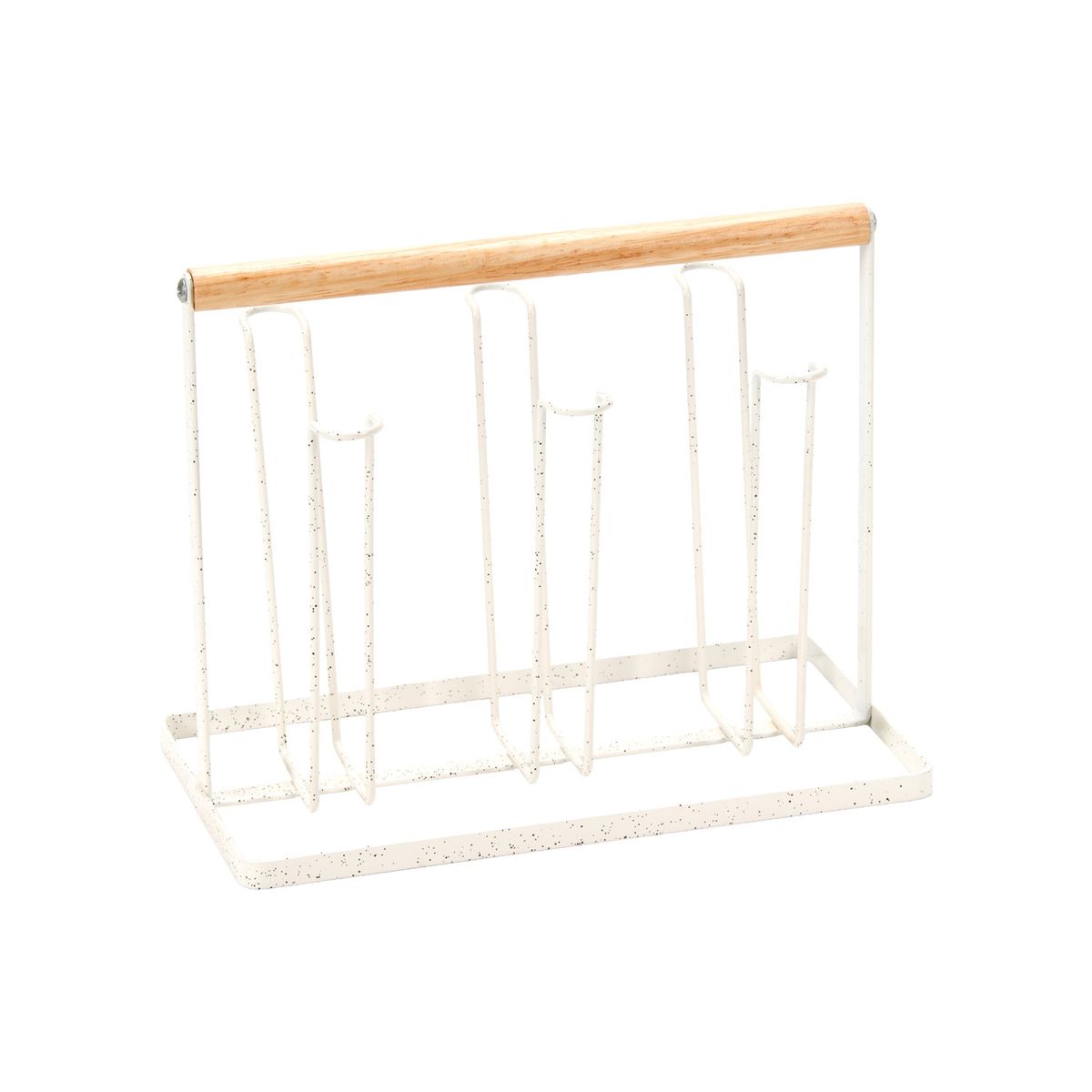 CASA JOVEN - Porta Vasos Cromado Beige 24X13X19