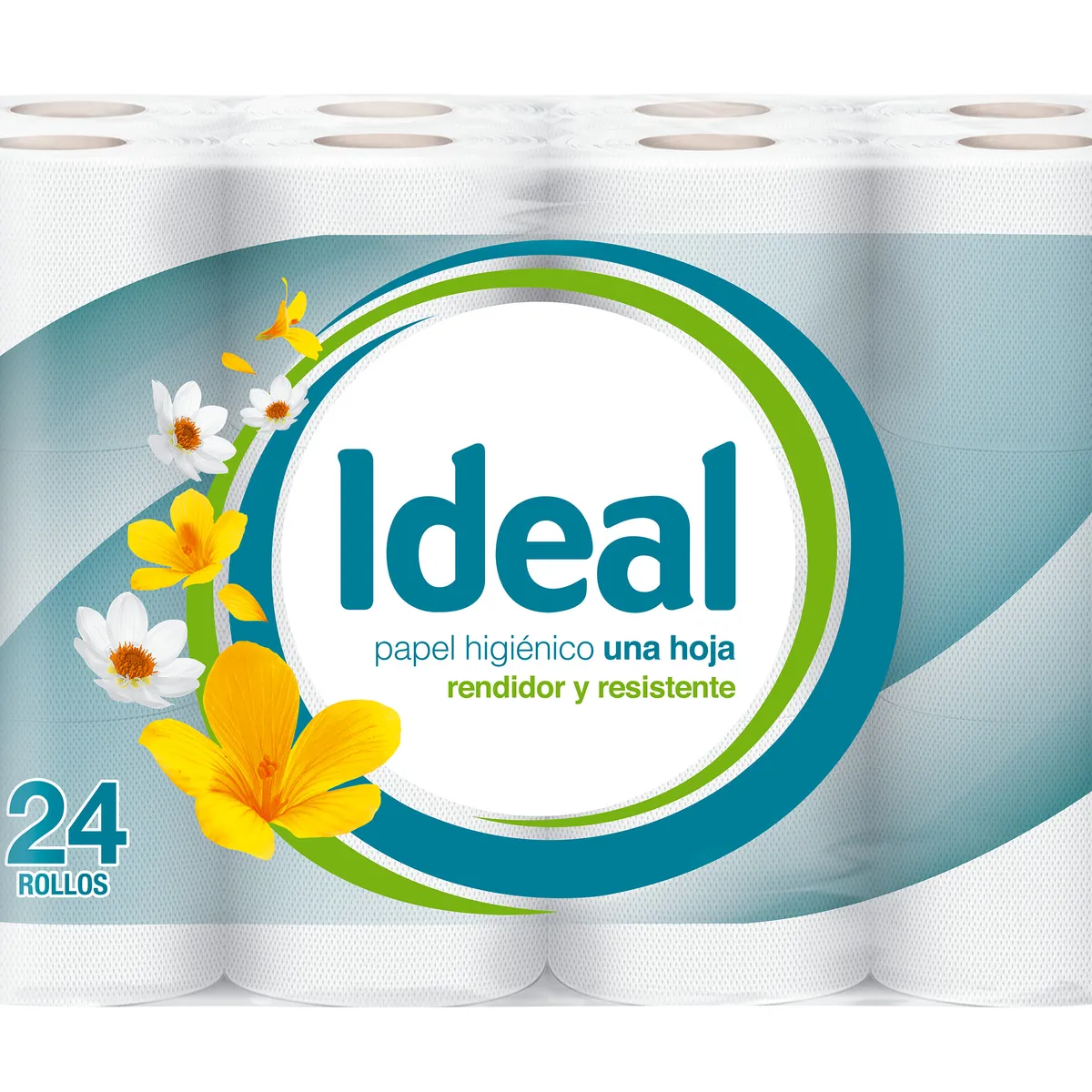 IDEAL - Papel Higiénico Blanco Ideal Empaque 24 Und