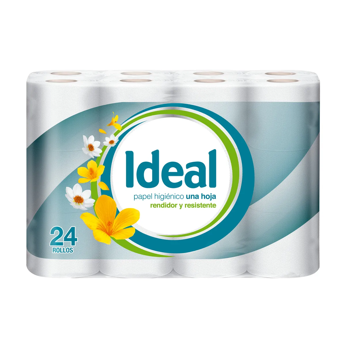 IDEAL - Papel Higiénico Blanco Ideal Empaque 24 Und