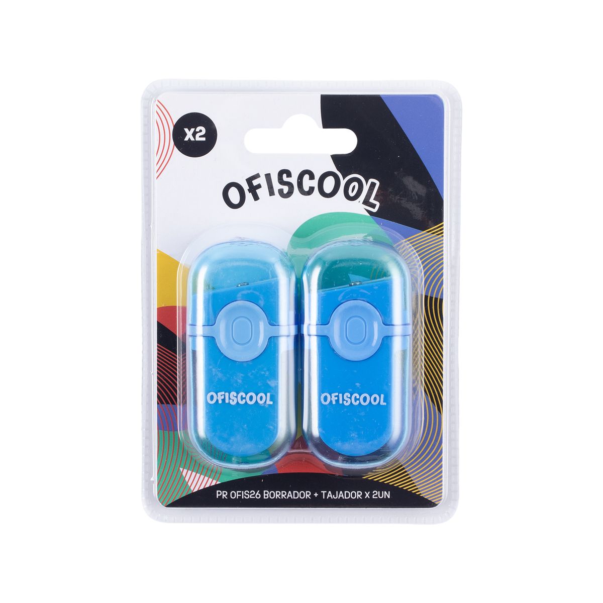 OFISCOOL - Ofis Set Borrador + Tajador 2 Und