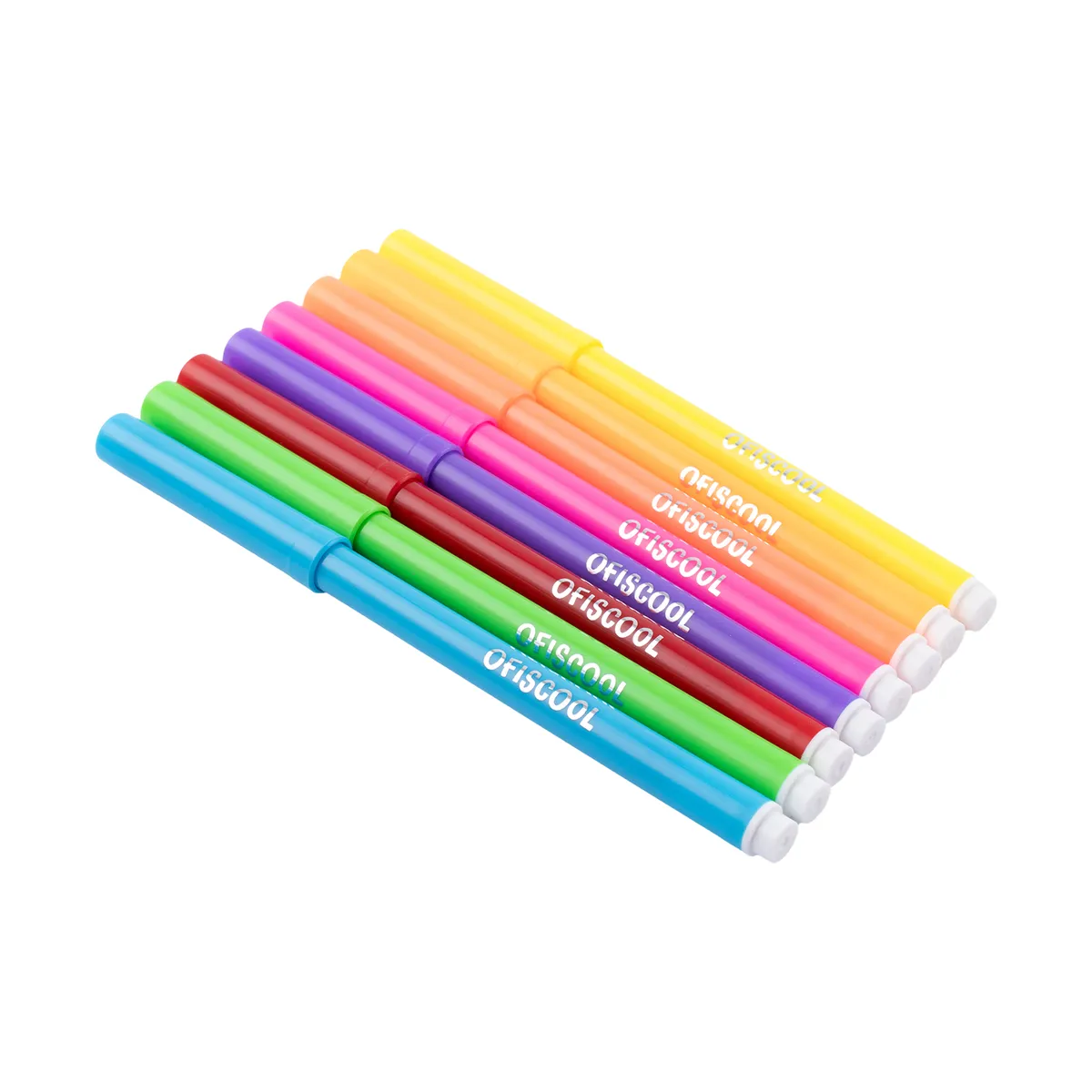 OFISCOOL - Ofis Plumones Neón 8 Und