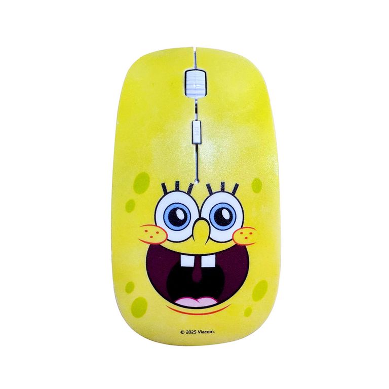 Mouse Inalámbrico Amarillo Bob Esponja | Tottus Perú