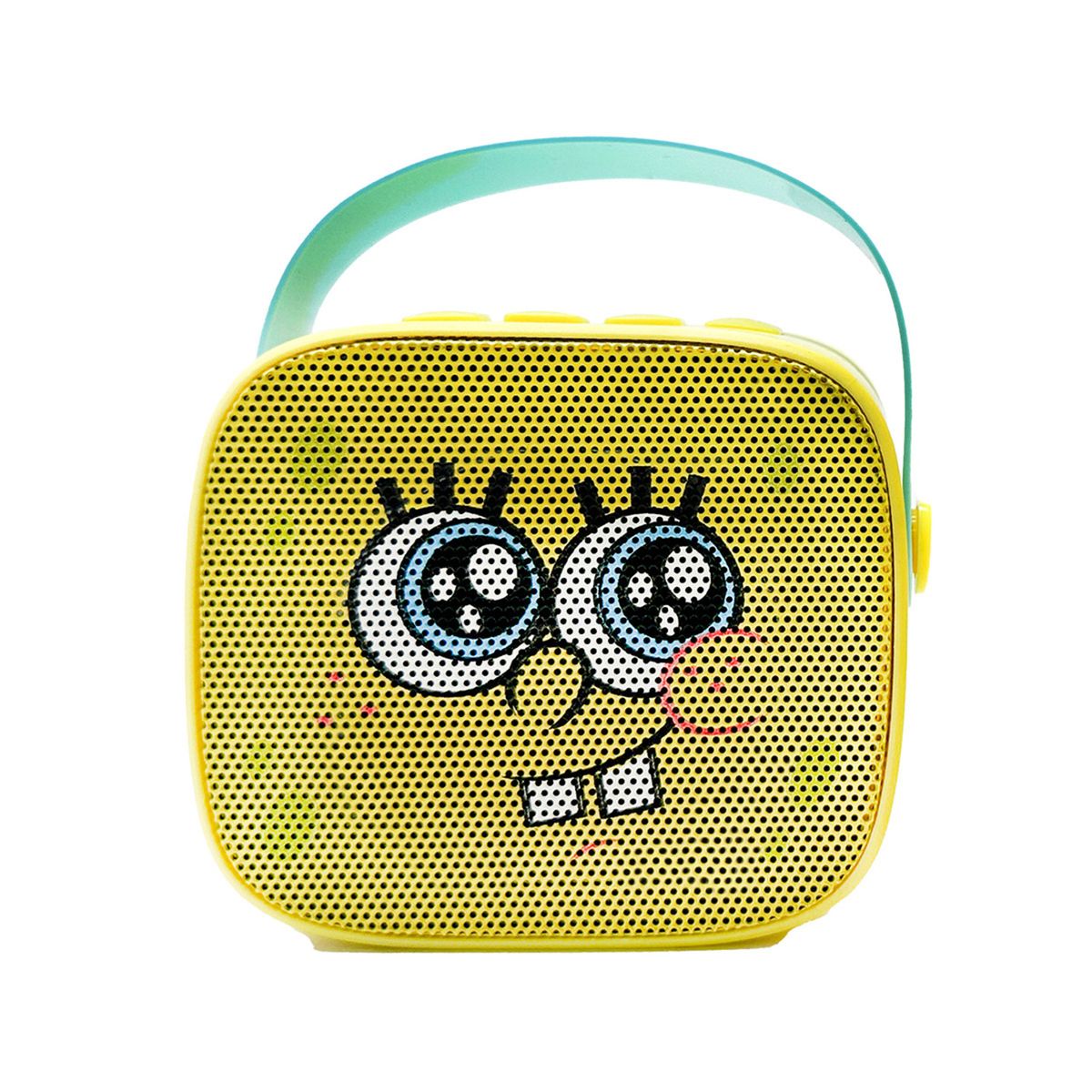 NICKELODEON - Speaker Amarillo Bob Esponja con 2 Micrófonos