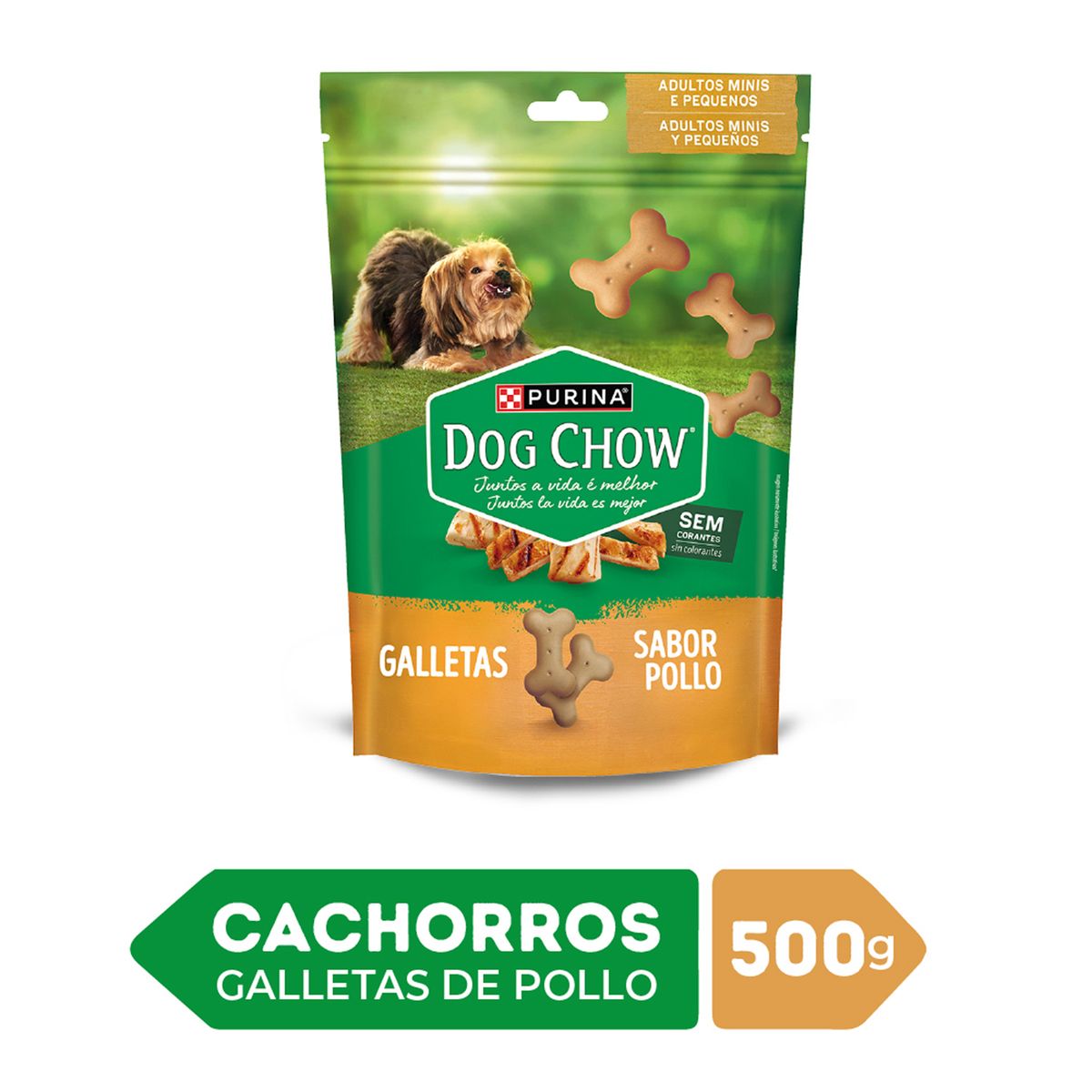 DOG CHOW - GALL SAB POLLO ADUL PEQ DOG CHOW X500GR