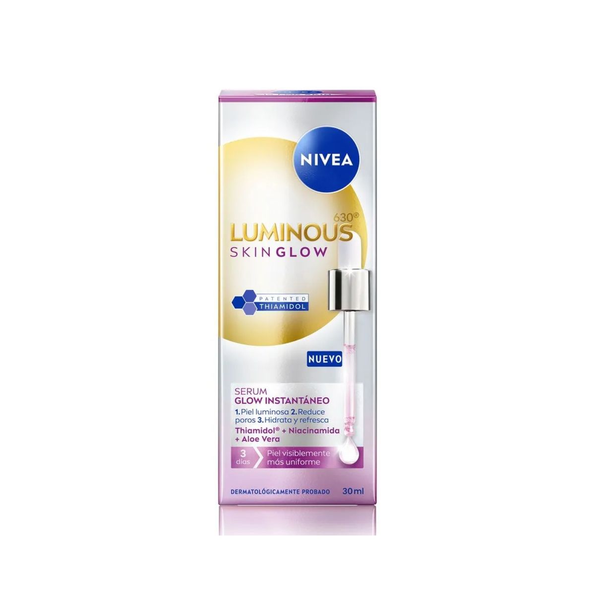 NIVEA - Sérum Facial Nivea Luminous Skin Glow Envase 30 mL