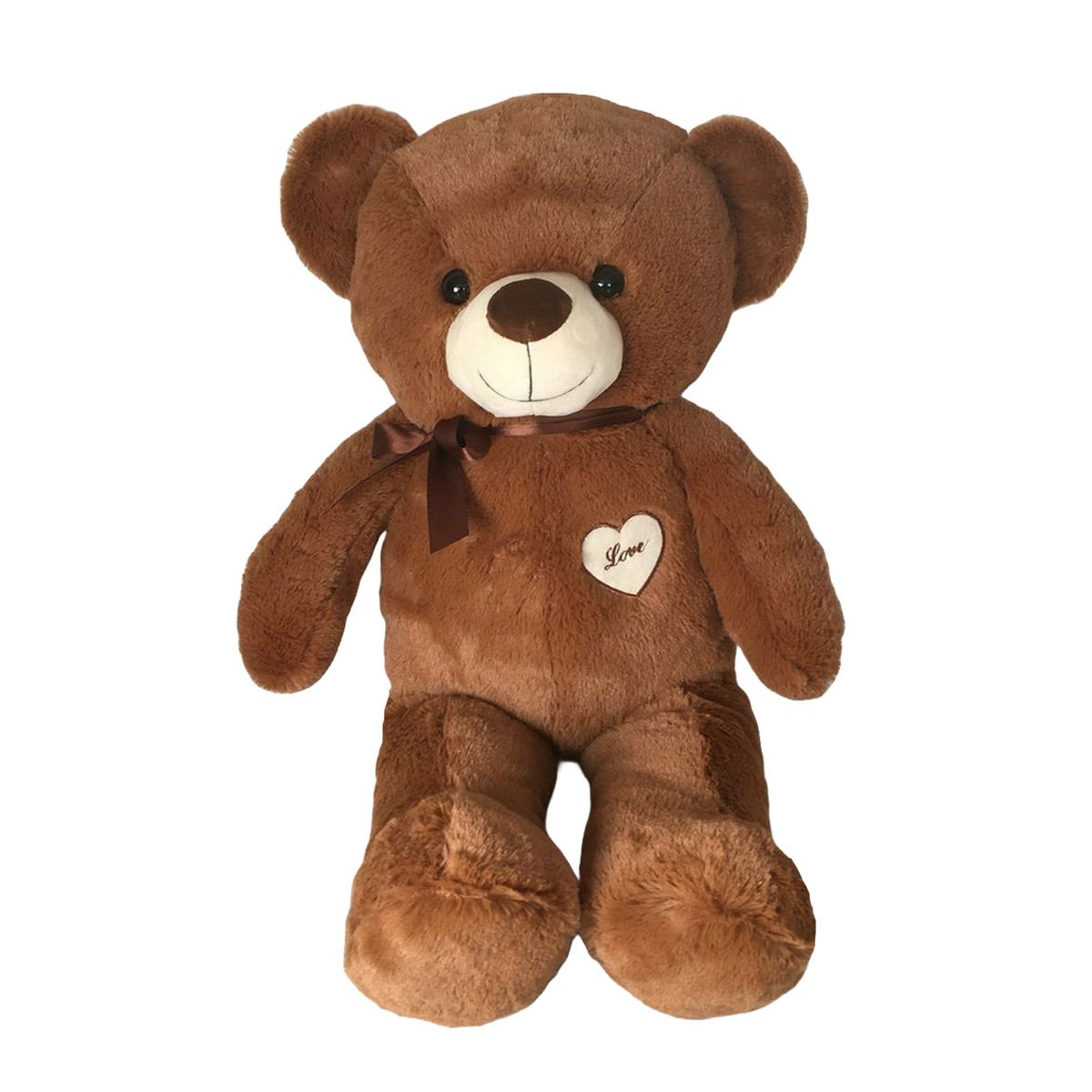 KISSES - Peluche Oso San Valentín Café 50 cm