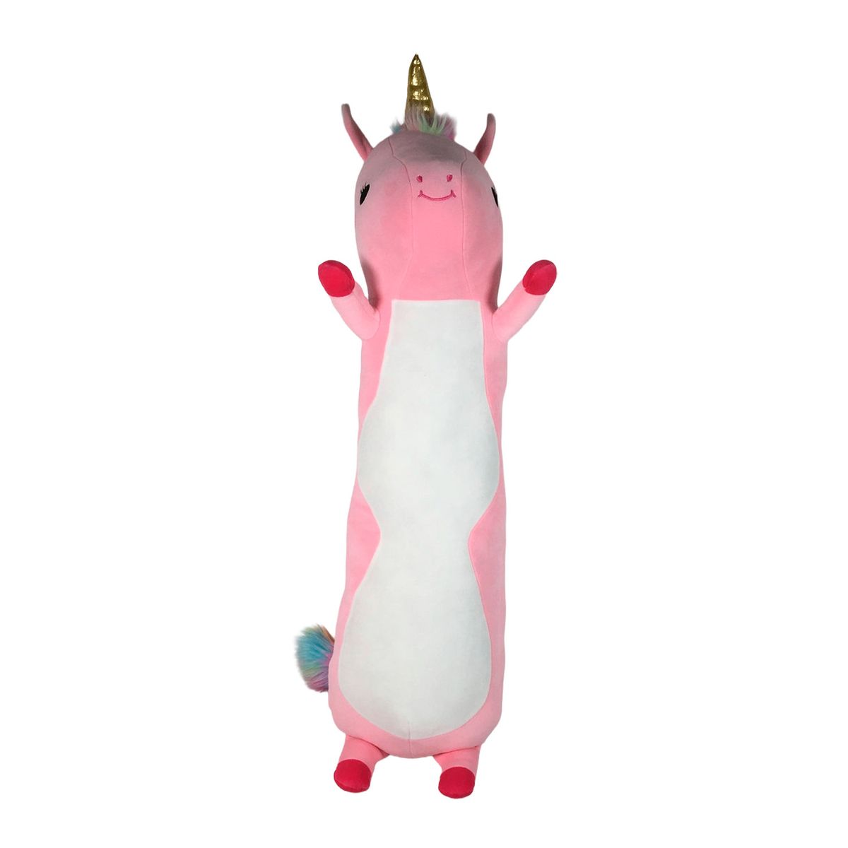 KISSES - Peluche Largo Unicornio Rosa 80 cm