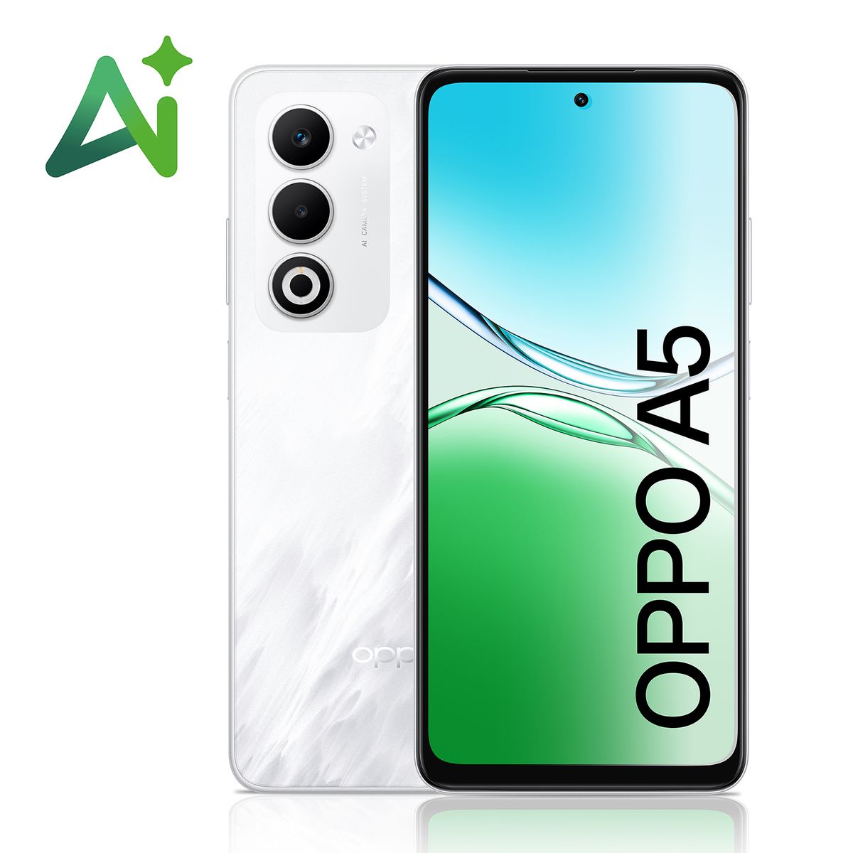 OPPO - Smartphone Oppo A5 4G 256Gb 4Gb Blanco