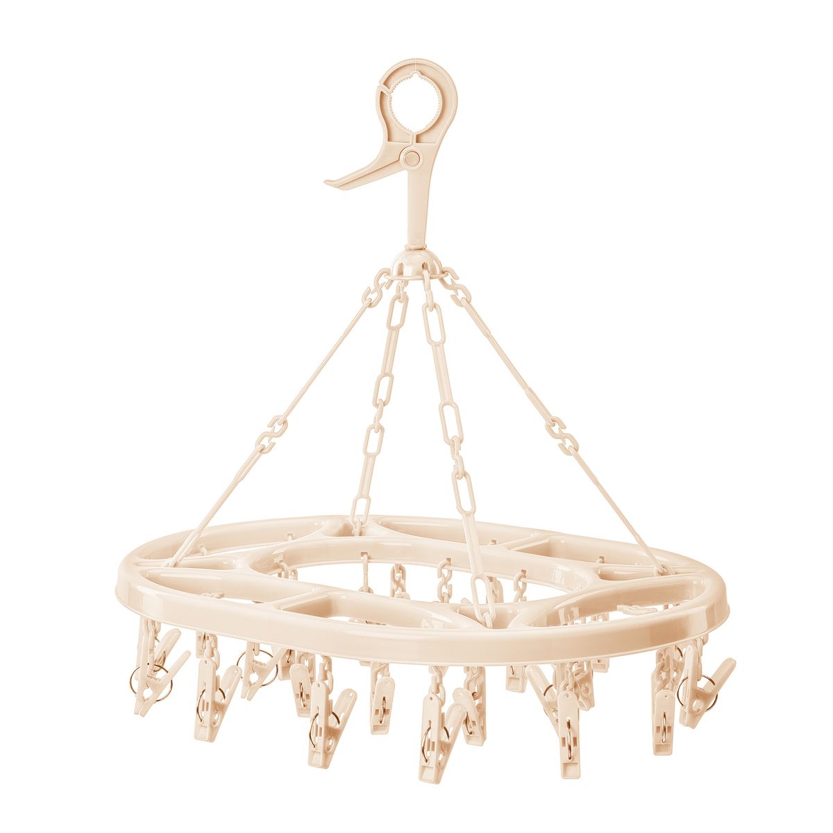 REYPLAST - Colgador Múltiple Reyplast Redondo Forte Con 18 Ganchos