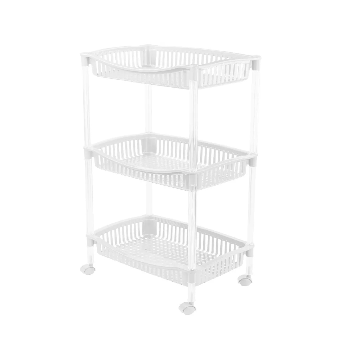 REYPLAST - Organizador Reyplast Kristal Mediano 3 Niveles