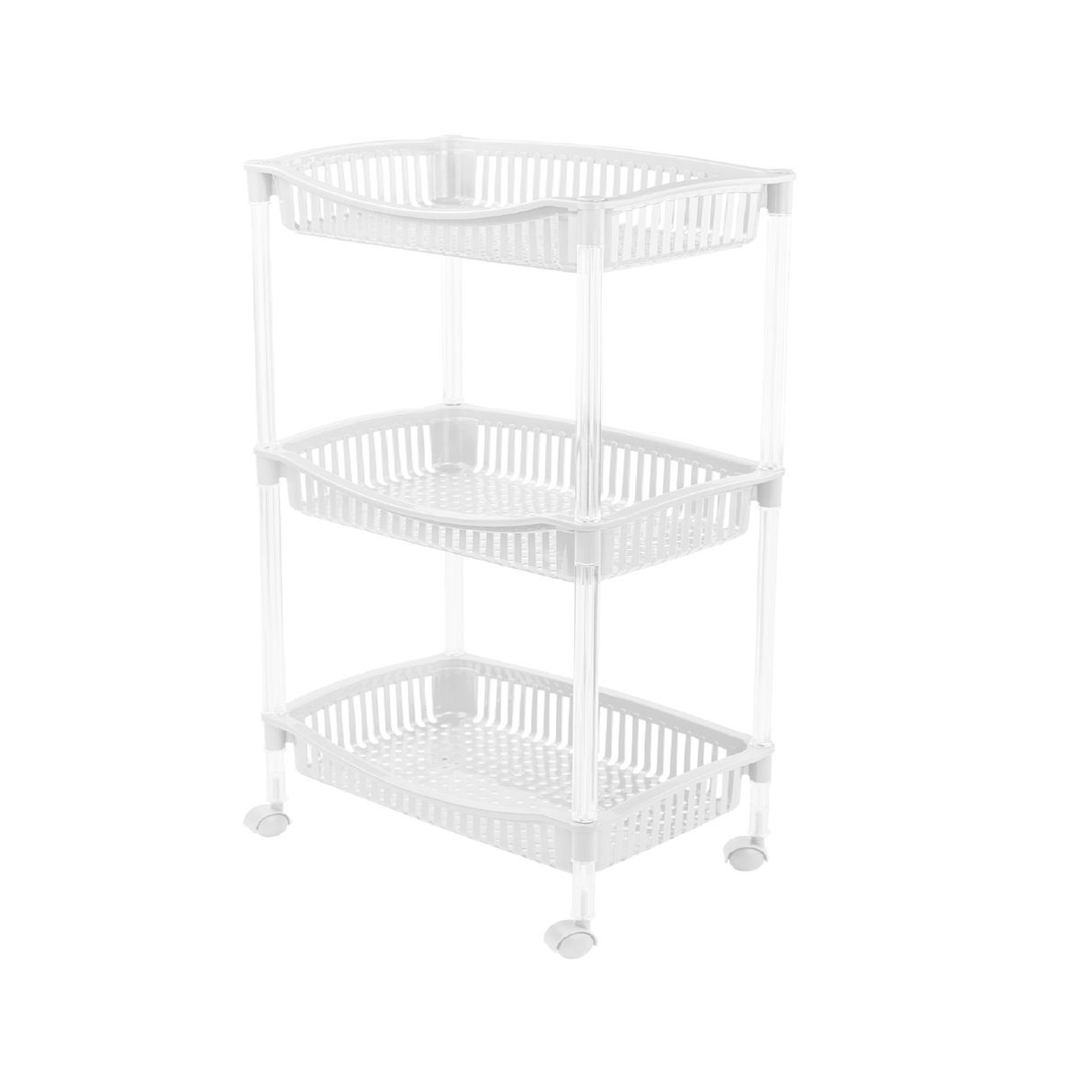 REYPLAST - Organizador Reyplast Kristal Mediano 3 Niveles