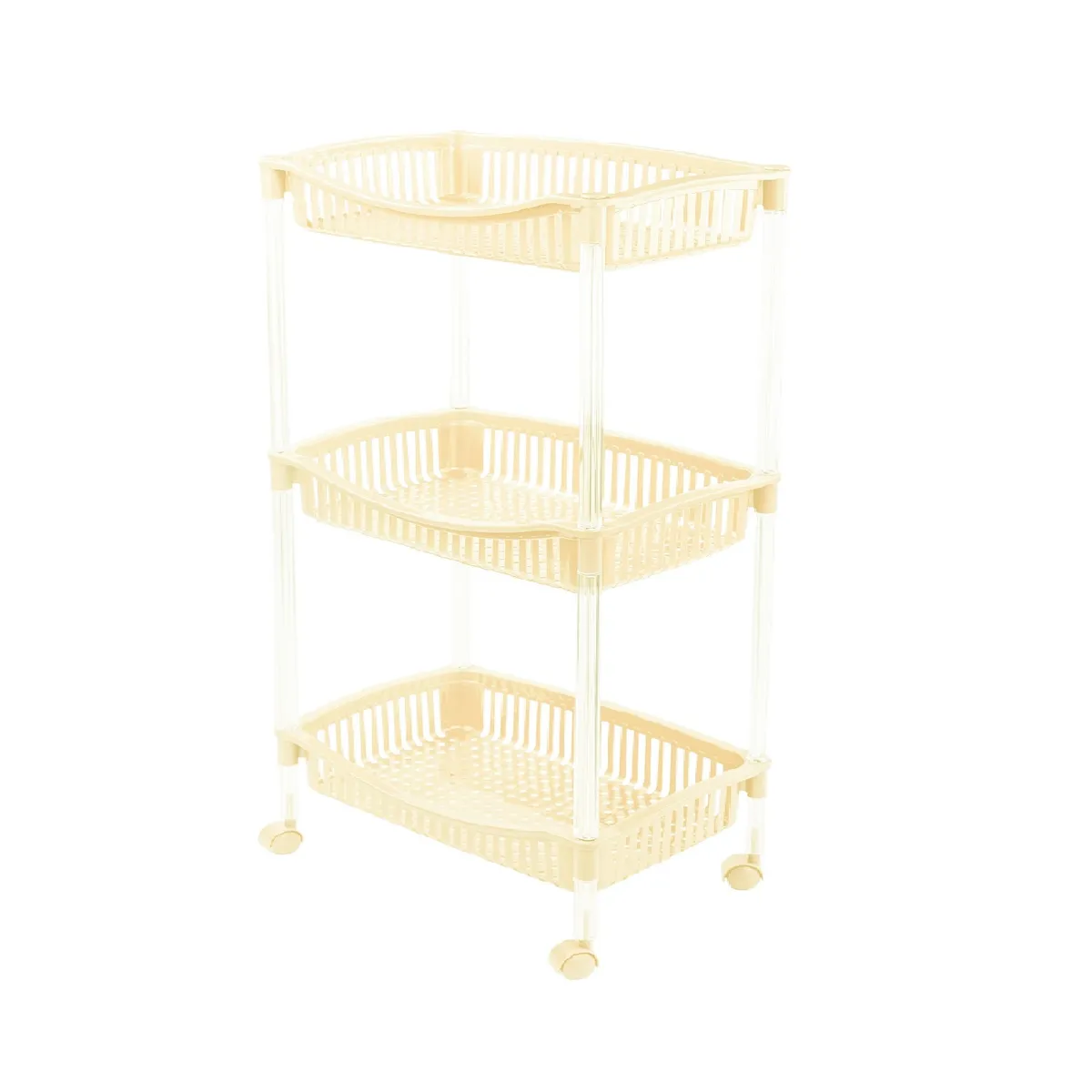 REYPLAST - Organizador Reyplast Kristal Mediano 3 Niveles