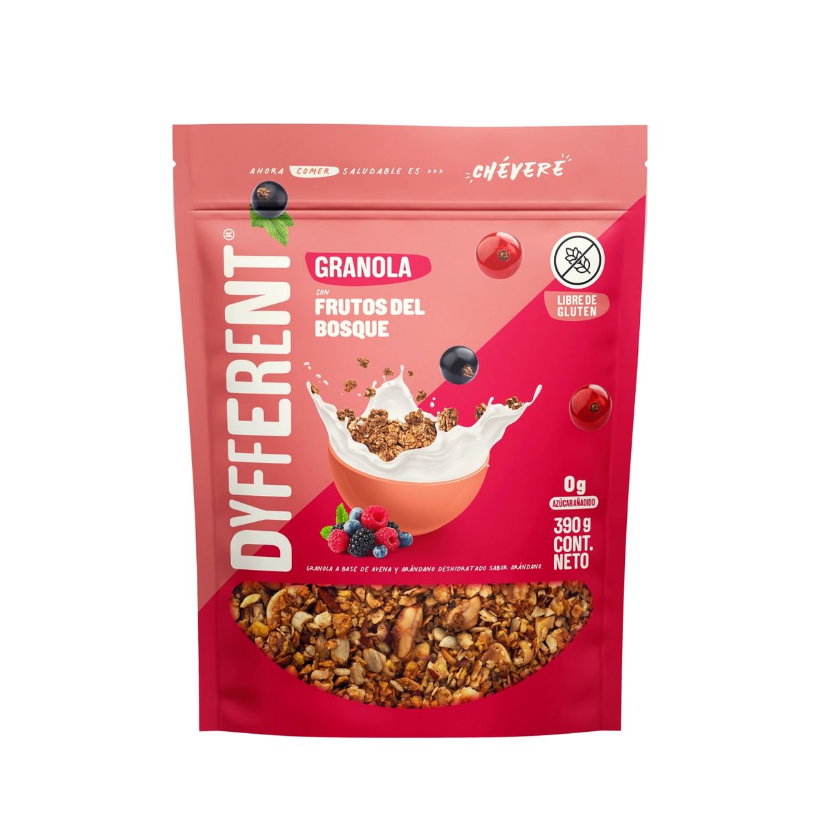 DYFFERENT - Granola Dyff Frutos del Bosque Doypack 390 g
