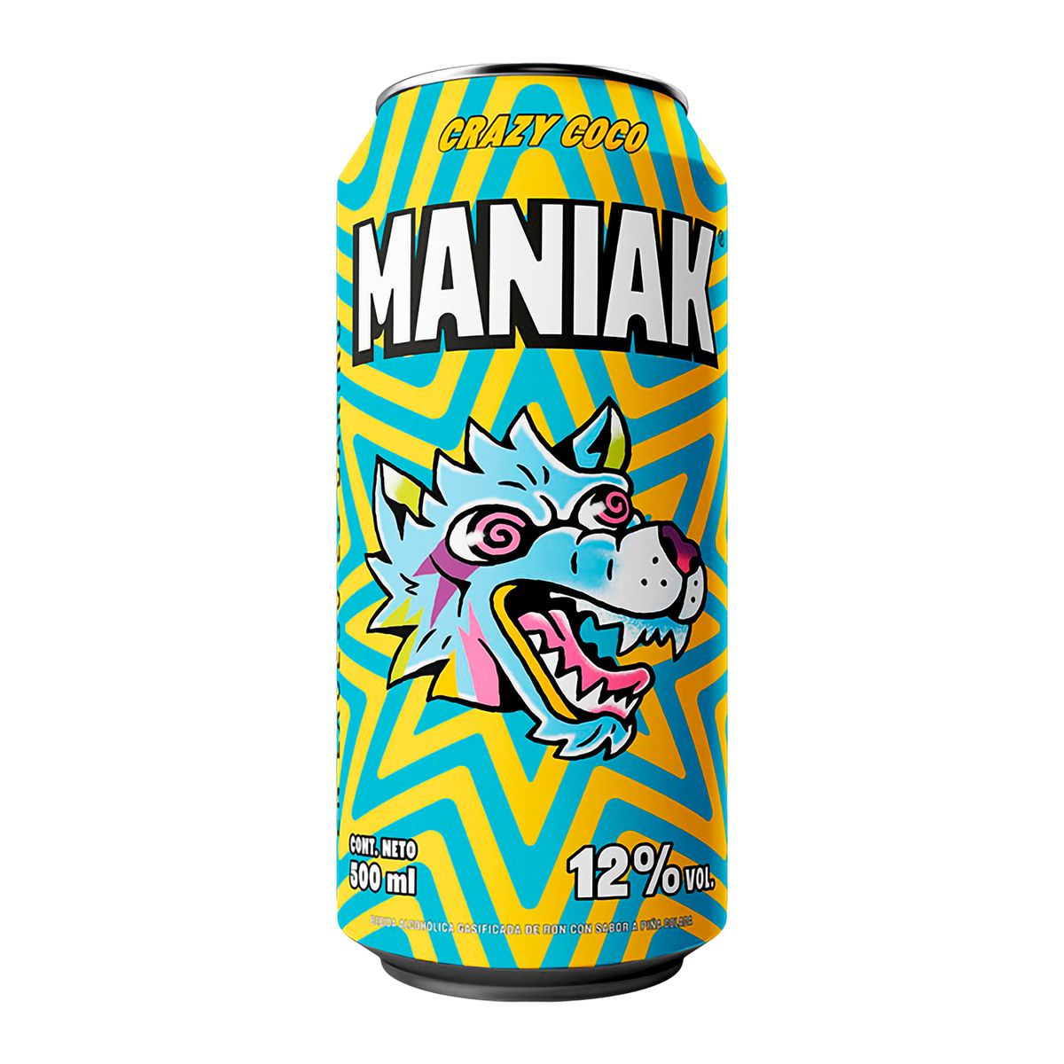 MANIAK - Bebida RTD Maniak Tropic Sunset Lata 500 mL