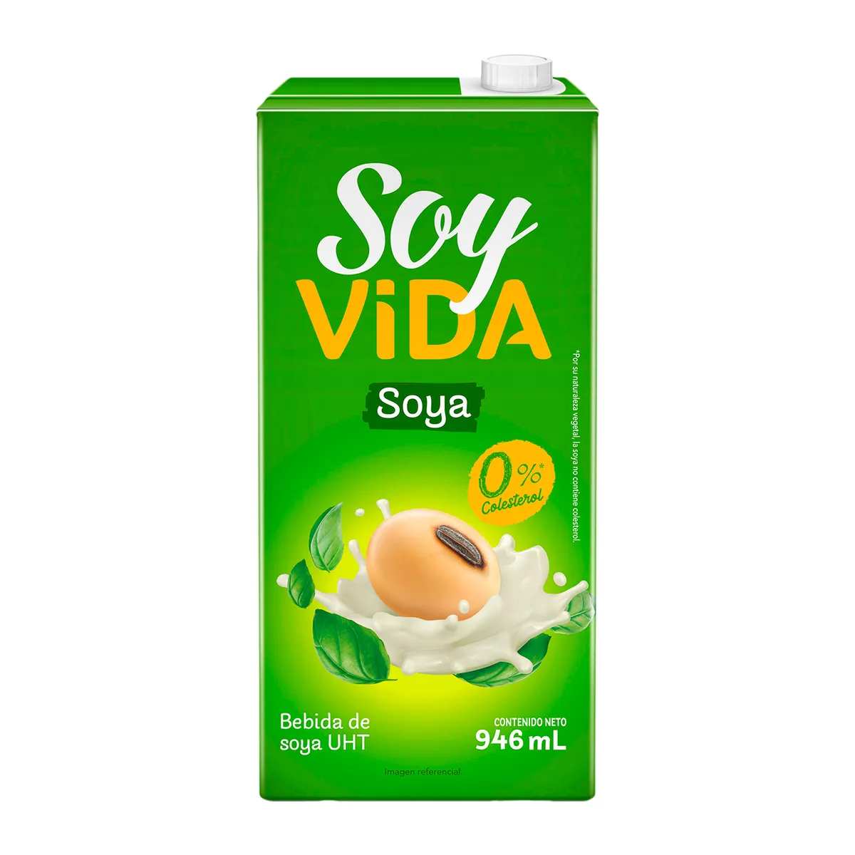 SOY VIDA - Bebida de Soya UHT Soy Vida Caja 946 mL
