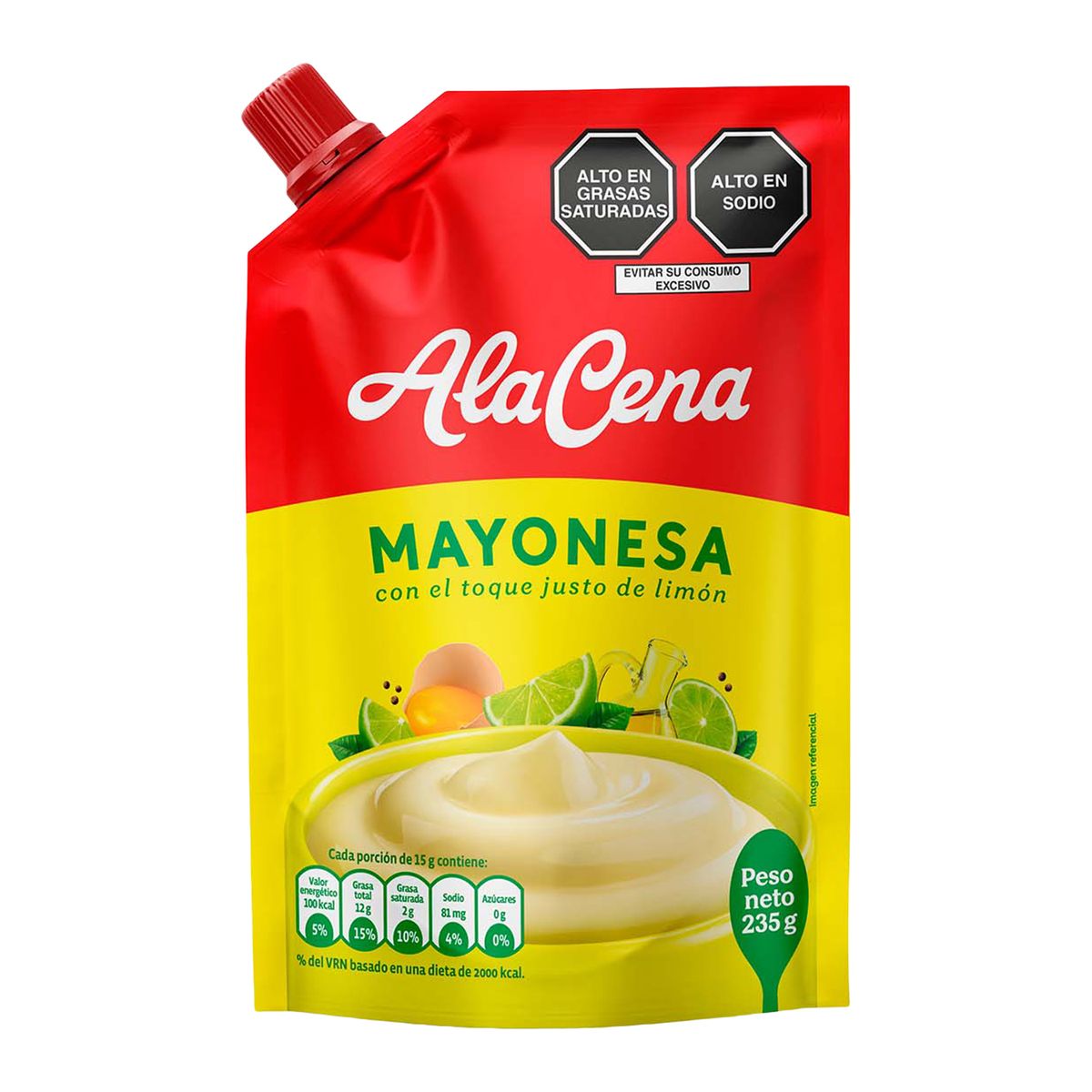 ALACENA - Mayonesa Alacena Doypack 235 g