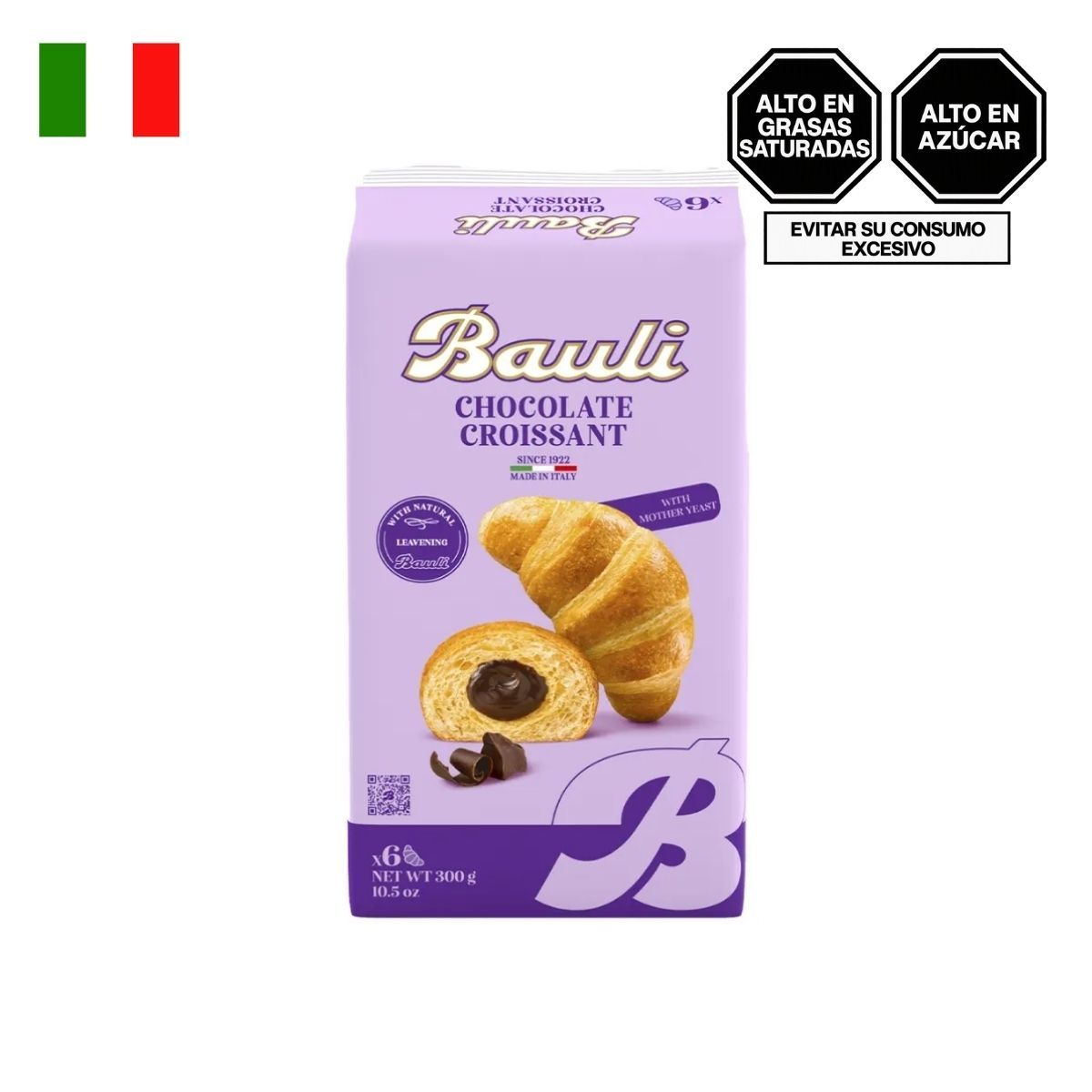  - Croissants Chocolate Bauli Empaque 300 g